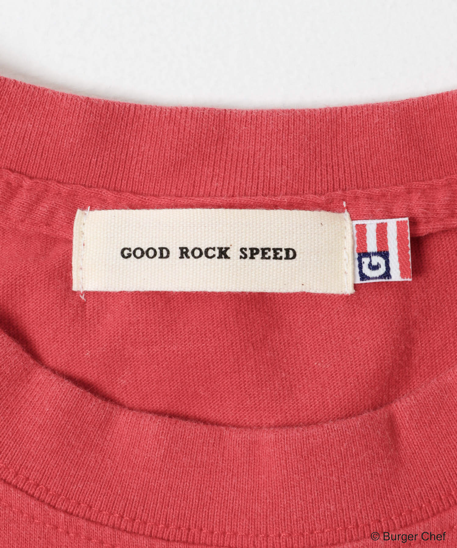 GOOD ROCK SPEED　BURGERCHEF TSHIRTS RED One