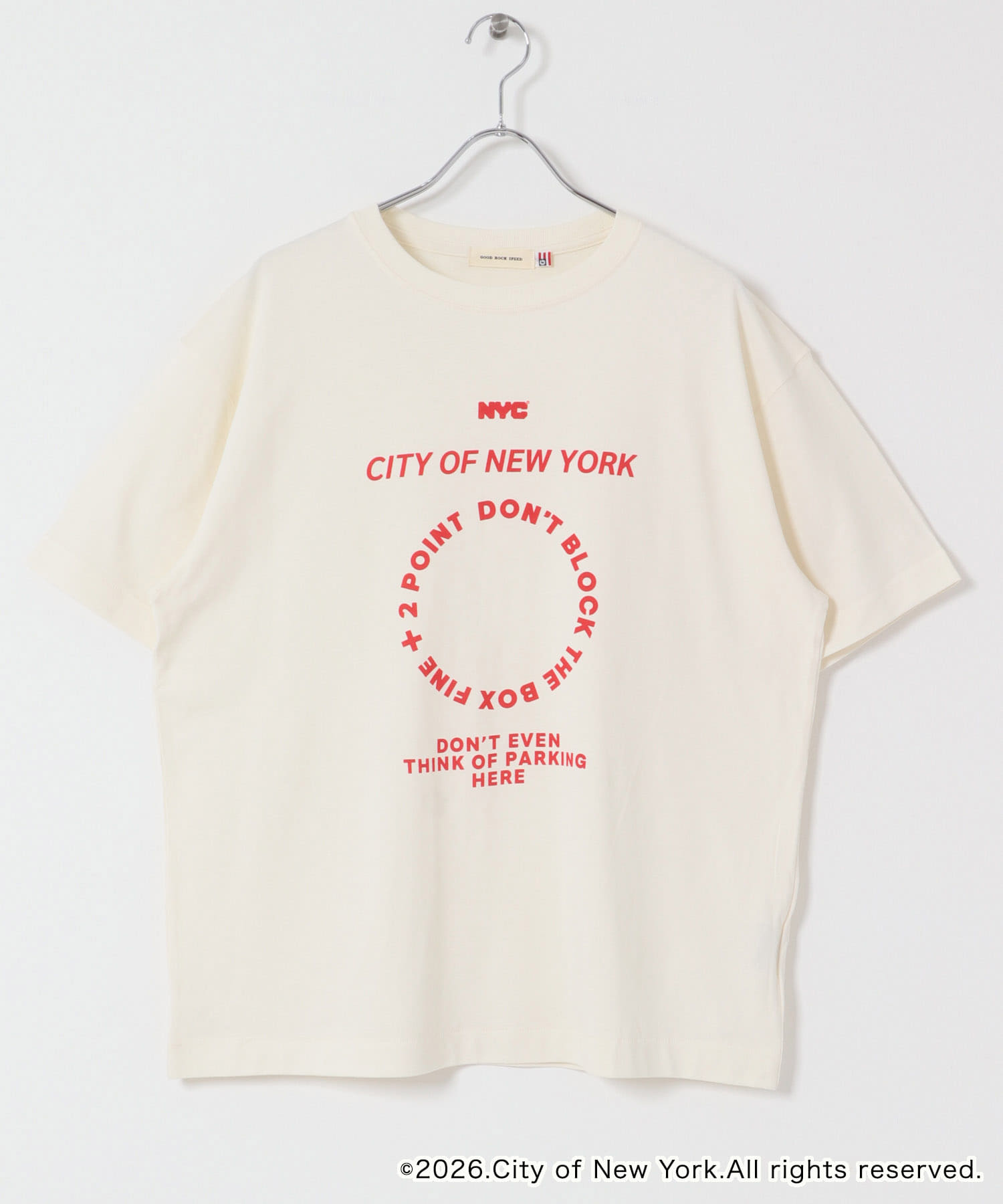 GOOD ROCK SPEED　NYC TSHIRTS