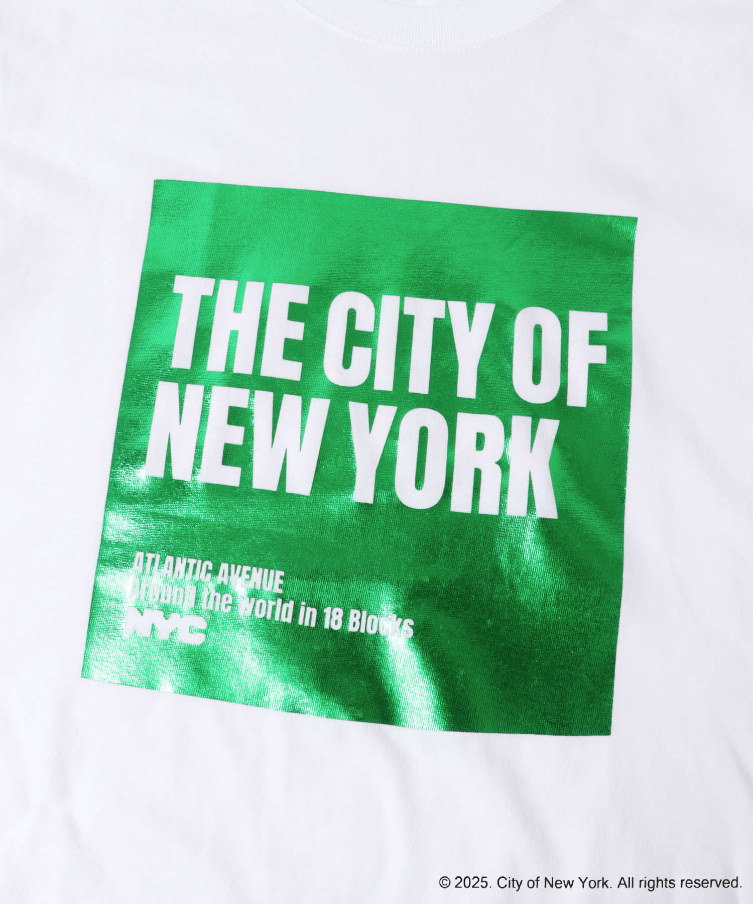 GOOD ROCK SPEED　NYC TSHIRTS WHITE One