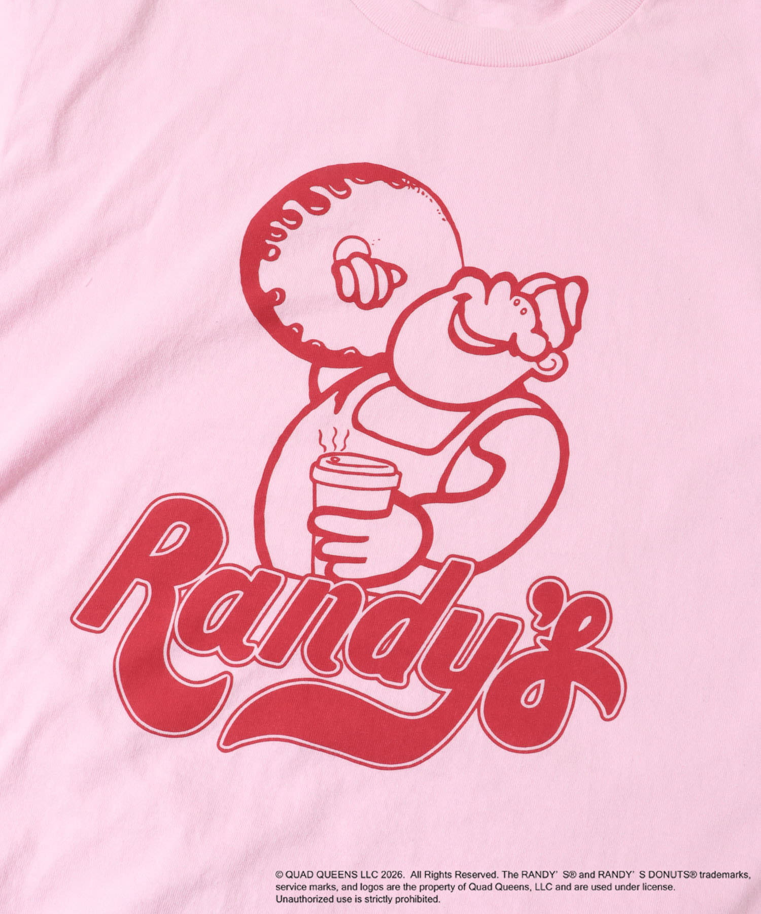 GOOD ROCK SPEED　RANDYS DONUTS TSHIRTS PINK One