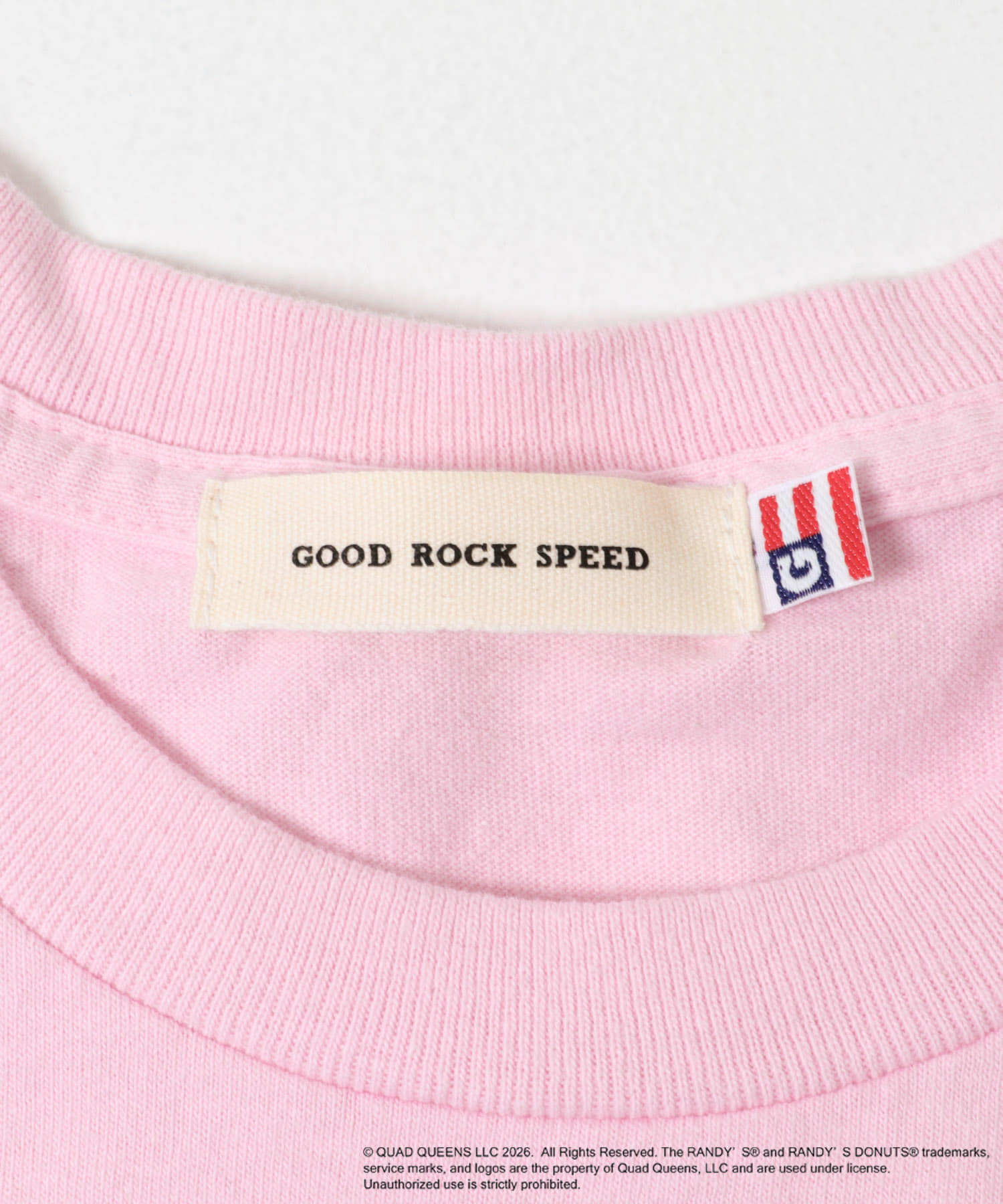 GOOD ROCK SPEED　RANDYS DONUTS TSHIRTS PINK One