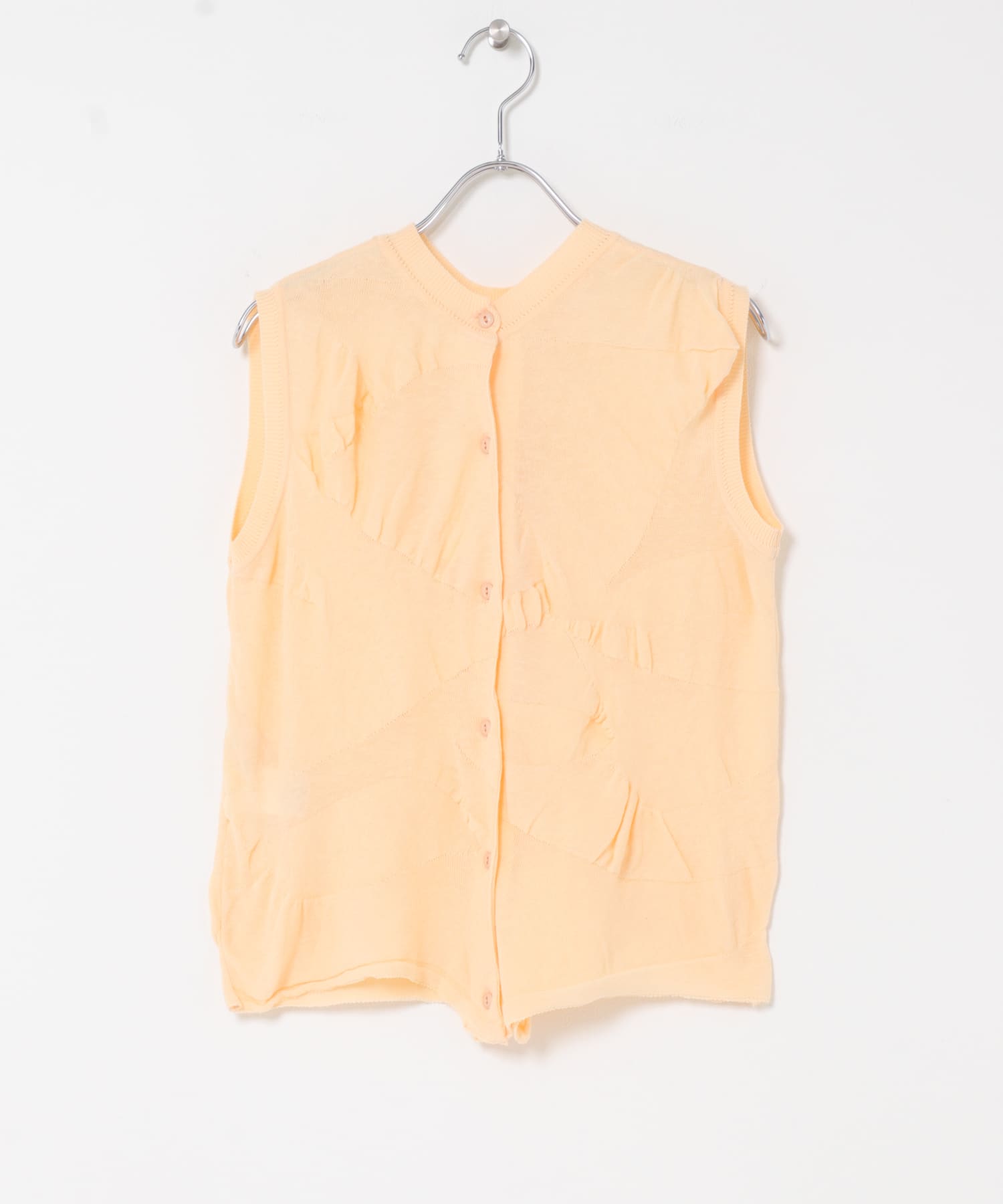 MEYAME LIGHT KNIT SLEEVELESS(One ORANGE): トップス｜URBAN RESEARCH