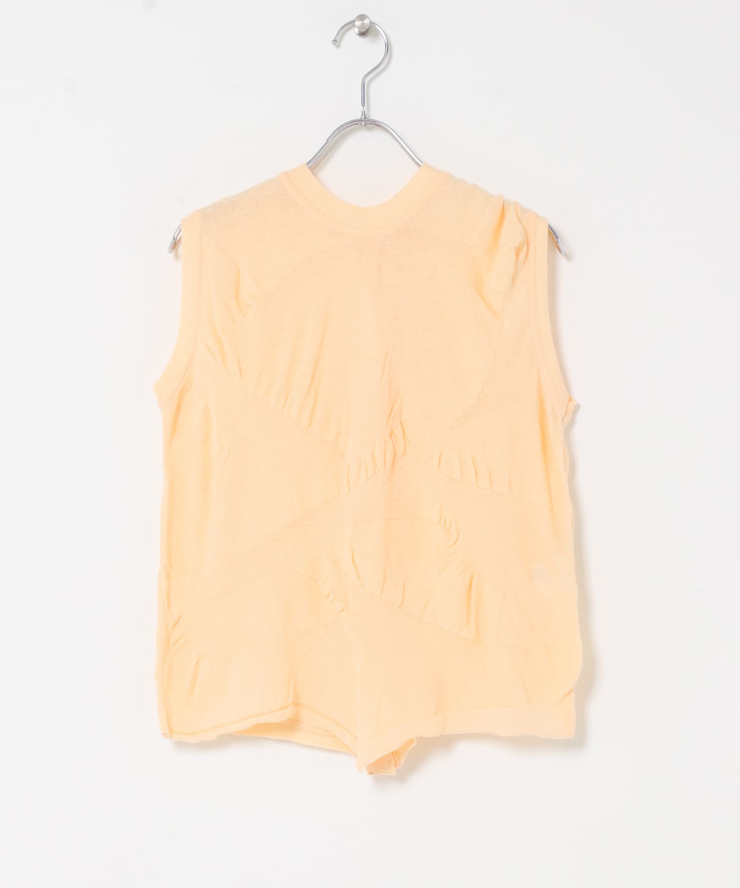 MEYAME LIGHT KNIT SLEEVELESS(One ORANGE): トップス｜URBAN RESEARCH