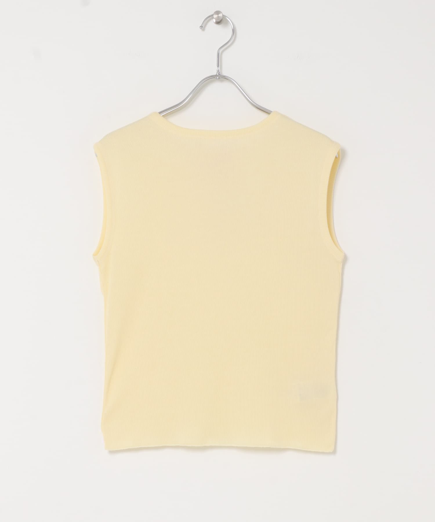 MEYAME　SOFT RIB SLEEVELESS