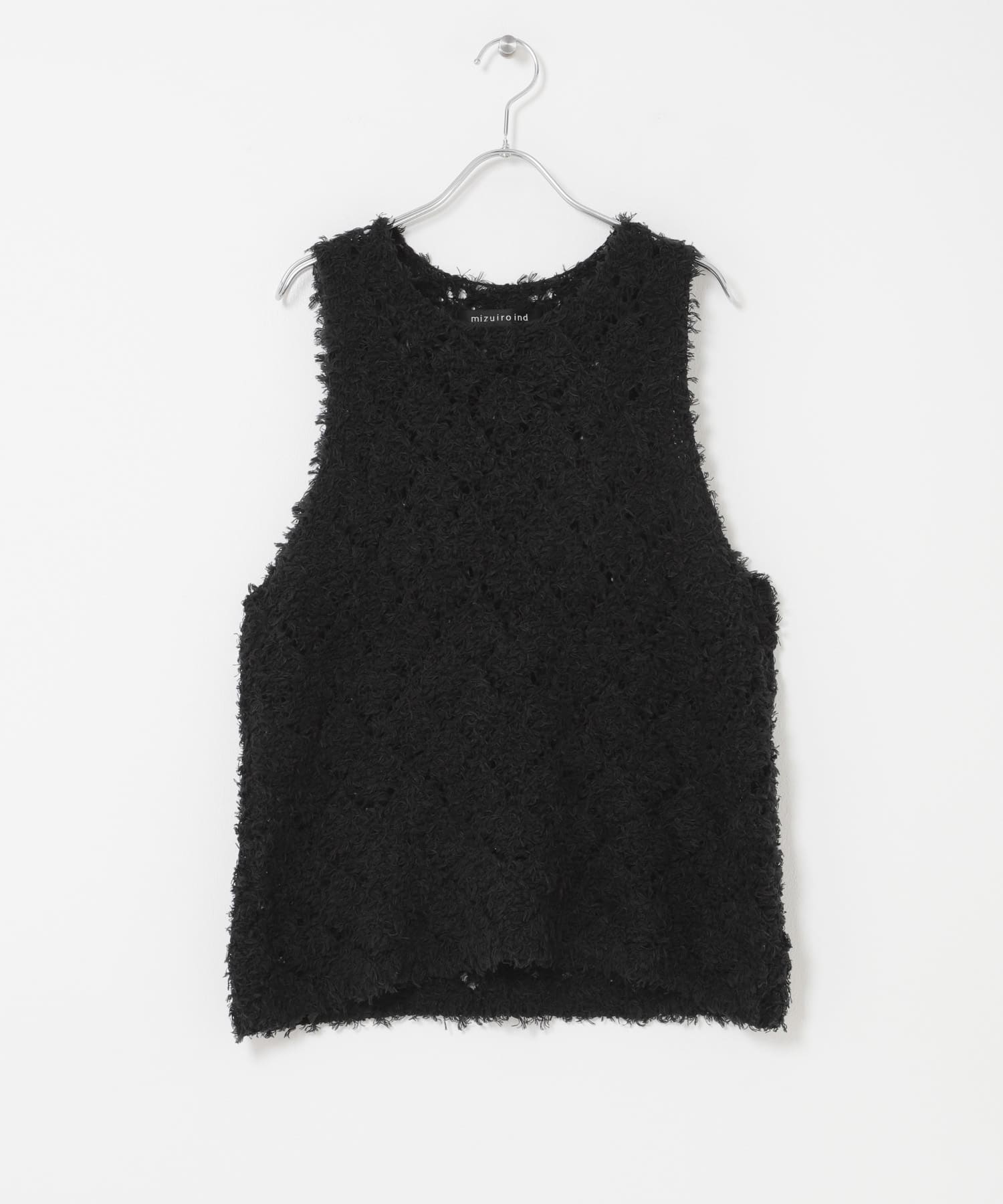 mizuiro-ind　PATTERNED VEST