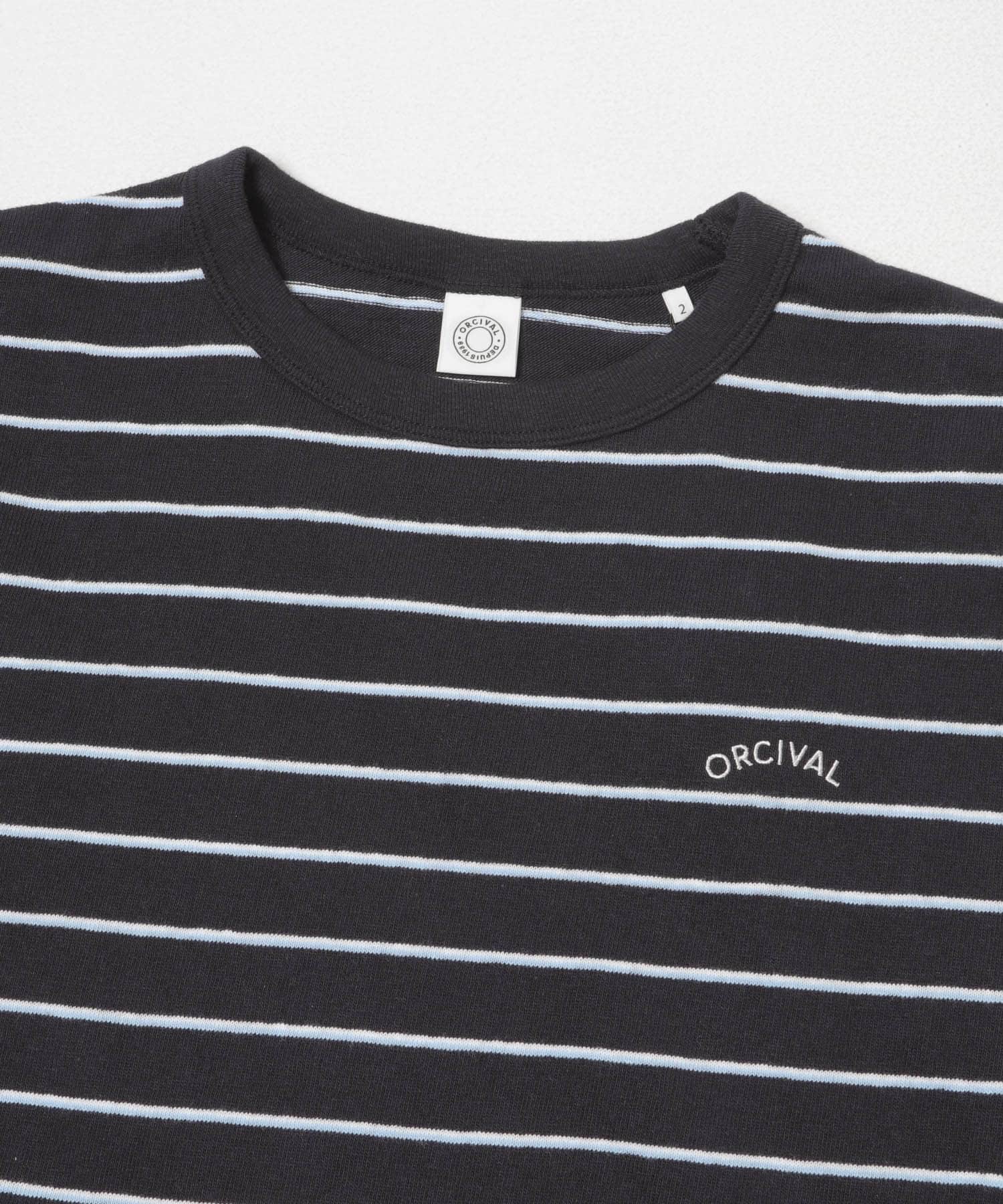 ORCIVAL　EMBROIDERY SHORT-SLEEVE T-SHIRTS NAVY 2