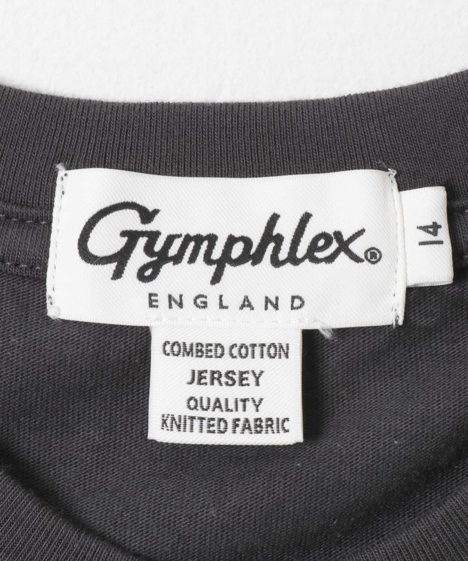 GYMPHLEX　SHORT-SLEEVE T-SHIRTS C.GREY 14