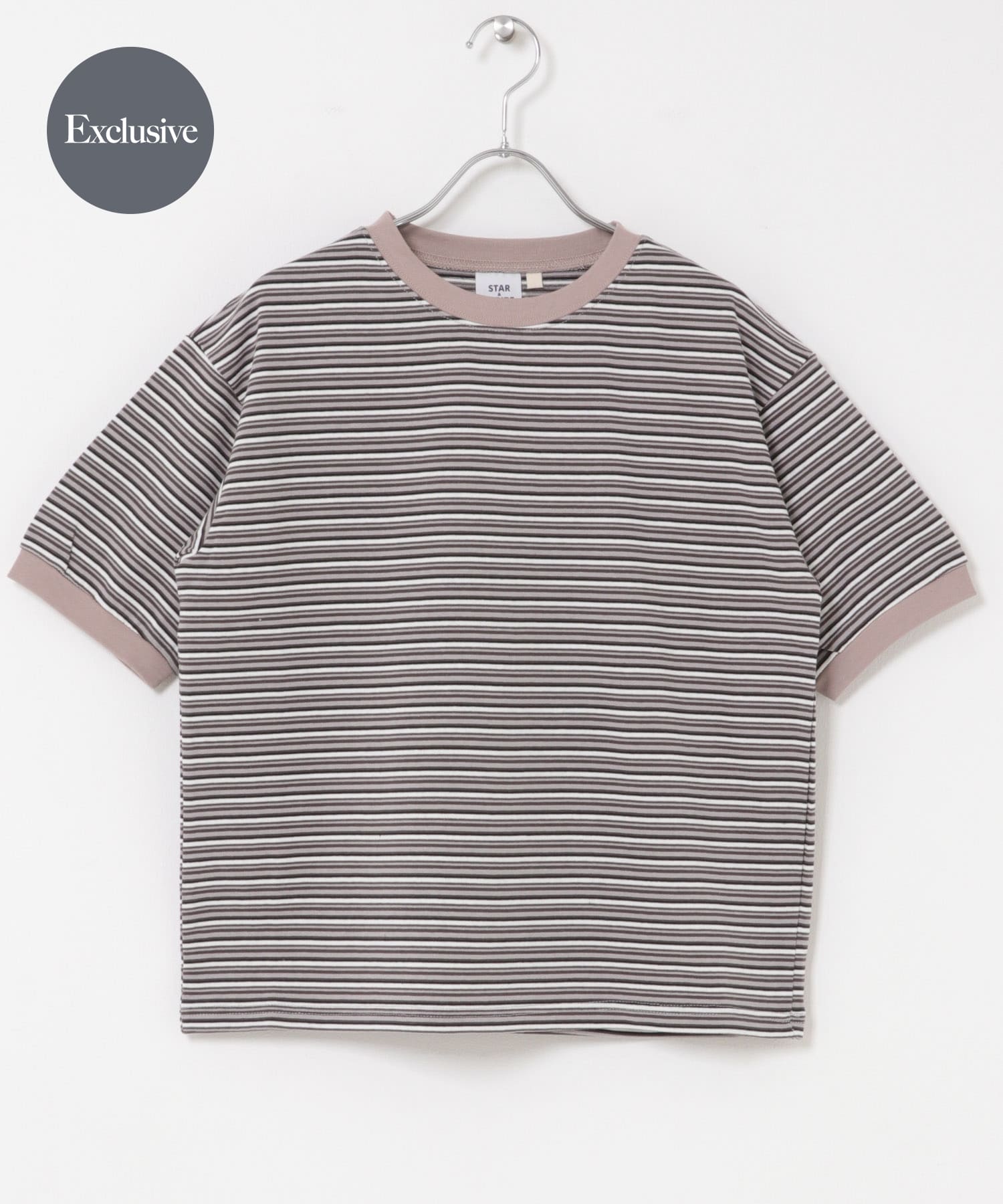 『別注』STAR&STRIPE×DOORS　MULTI RINGER T-SHIRTS GRAY One
