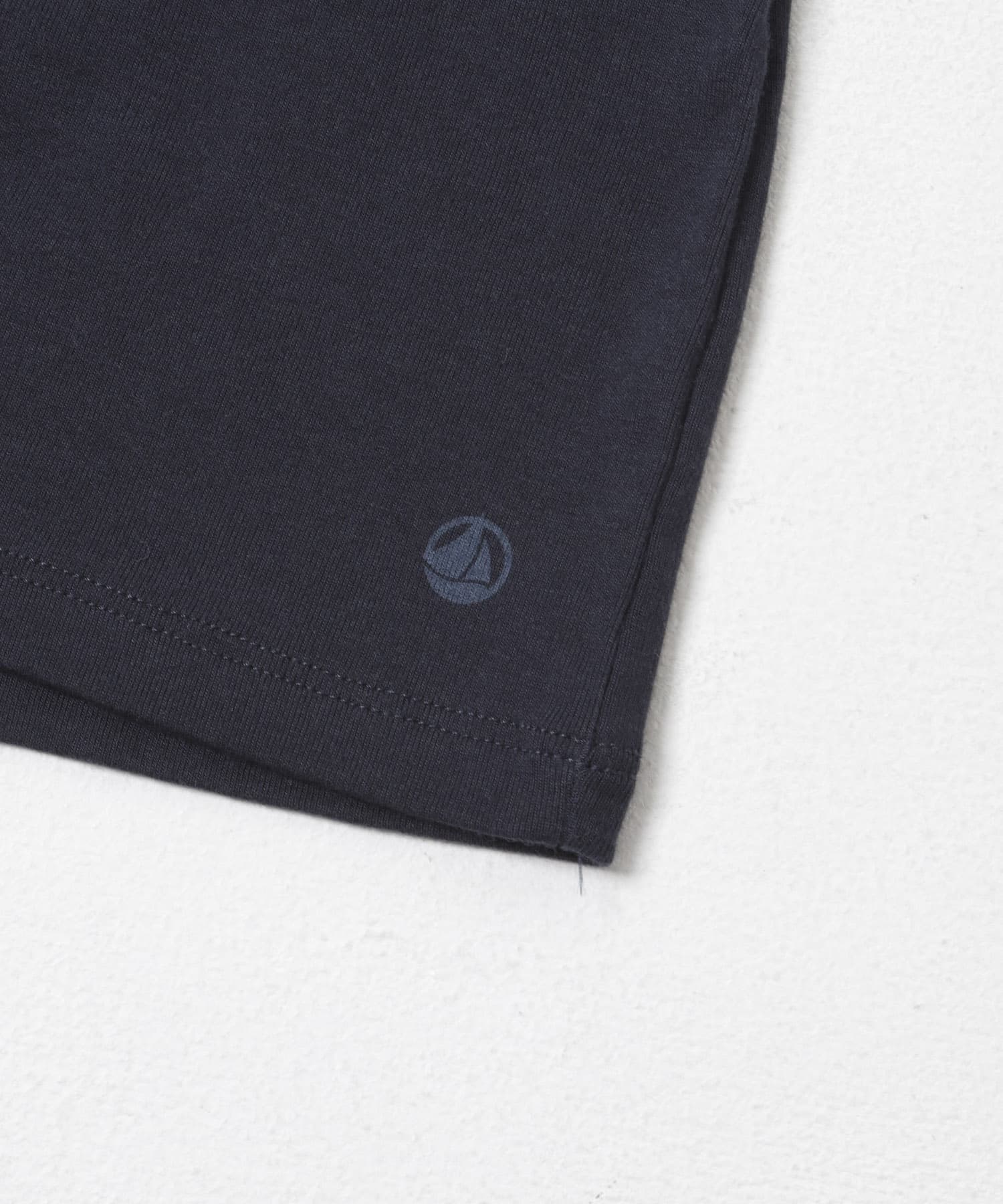『別注』PETIT BATEAU×DOORS　EMBROIDERYT-SHIRTSCU SMOKING S