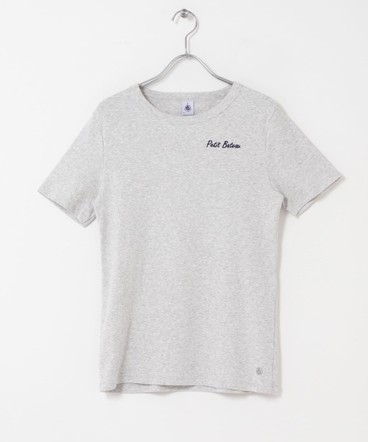 『別注』PETIT BATEAU×DOORS　EMBROIDERYT-SHIRTSCU BELUGA S