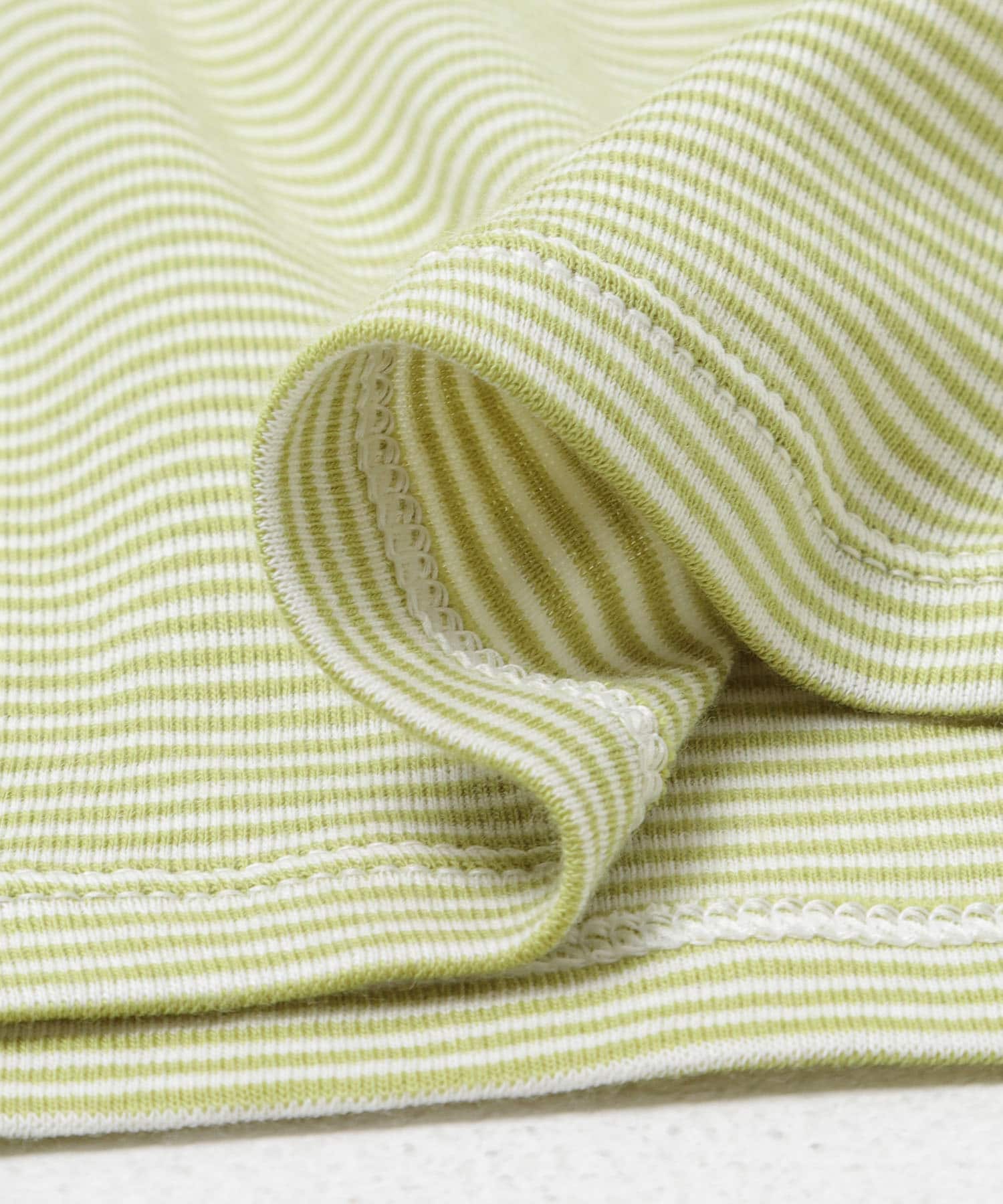 『別注』PETIT BATEAU×DOORS　EMBROIDERYT-SHIRTSCUST MOSS S