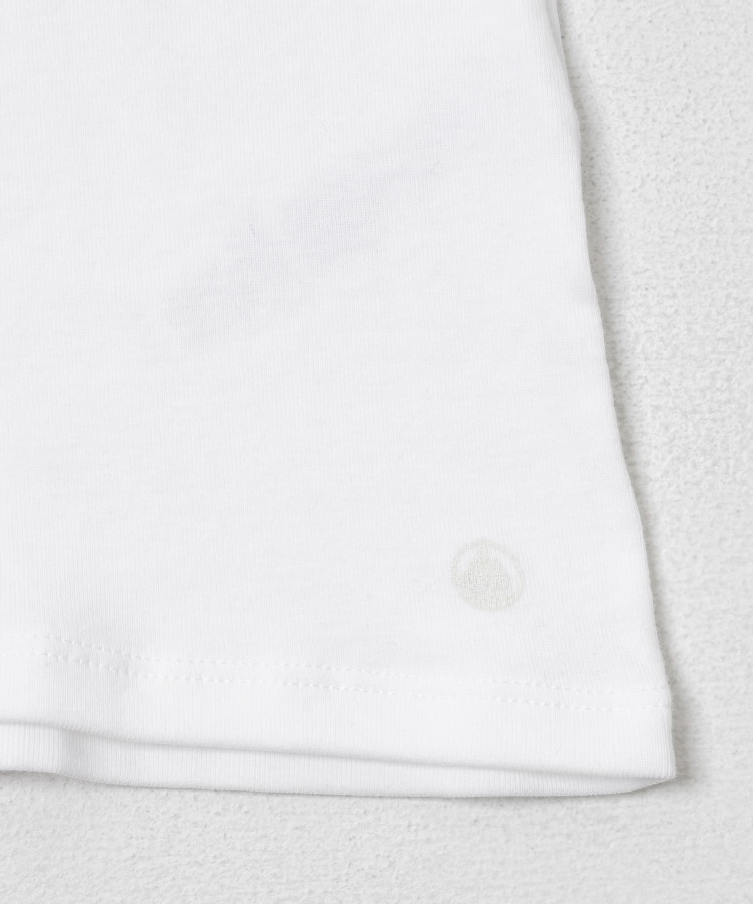『別注』PETIT BATEAU×DOORS　EMBROIDERYT-SHIRTS ECUME XS