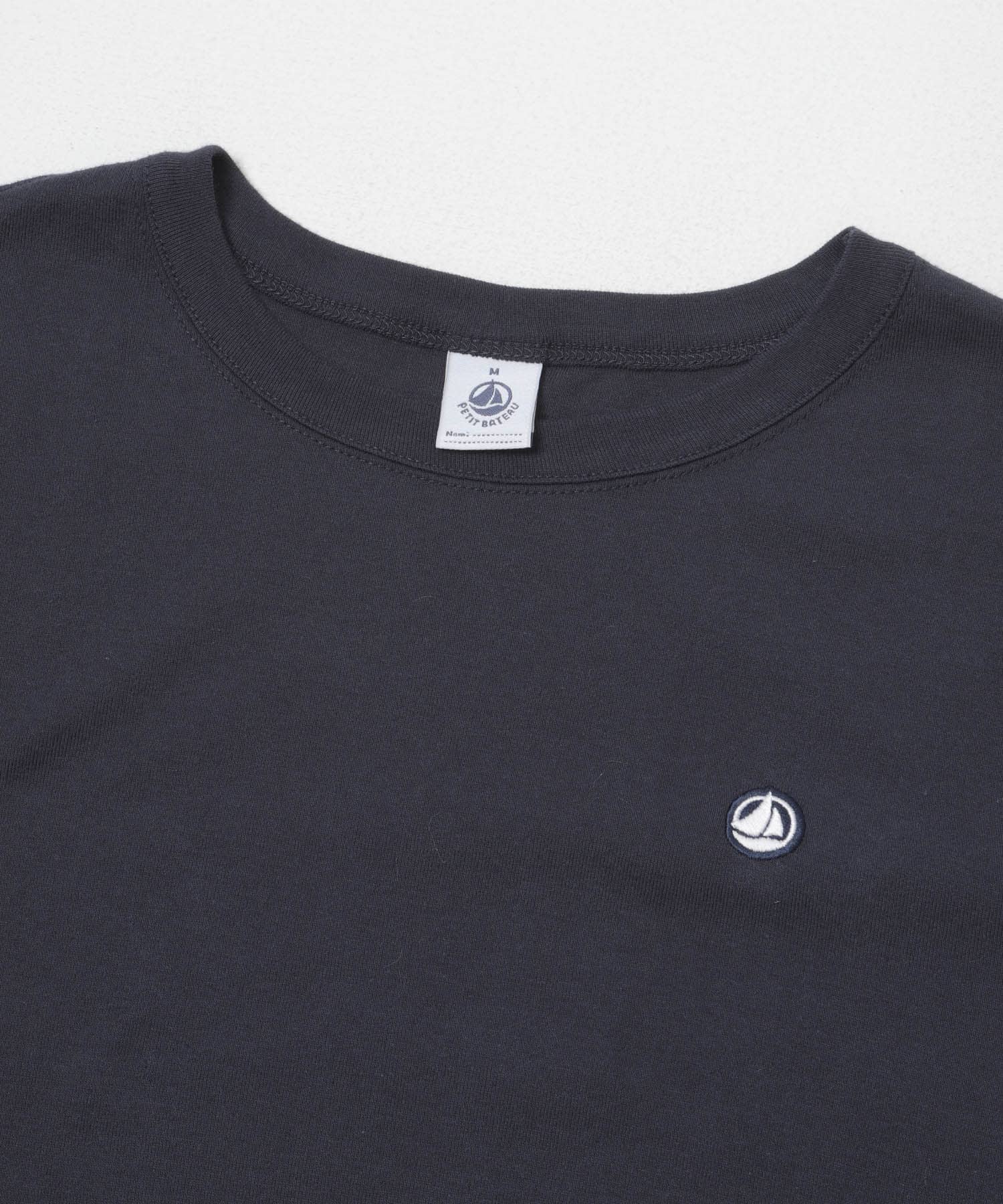 『別注』PETIT BATEAU×DOORS　EMBROIDERYT-SHIRTS SMOKING XS