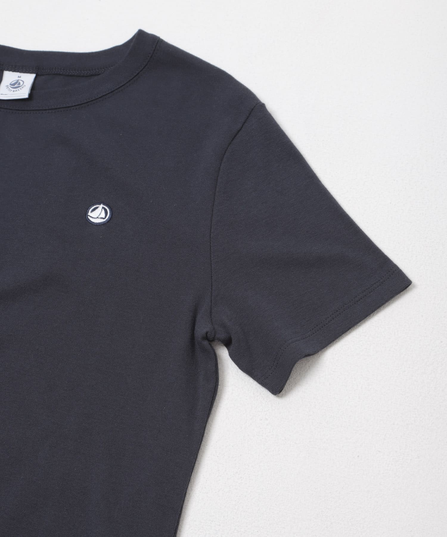 『別注』PETIT BATEAU×DOORS　EMBROIDERYT-SHIRTS SMOKING XS