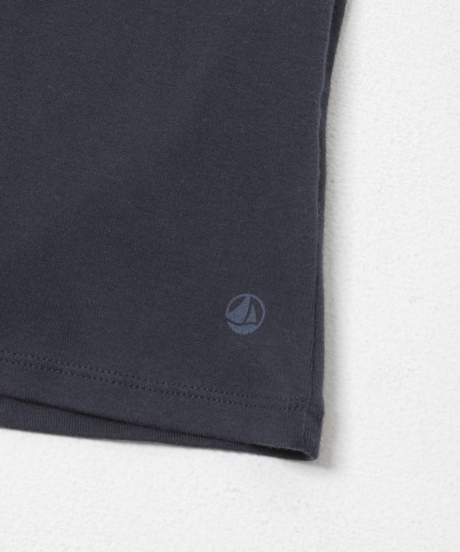『別注』PETIT BATEAU×DOORS　EMBROIDERYT-SHIRTS SMOKING XS