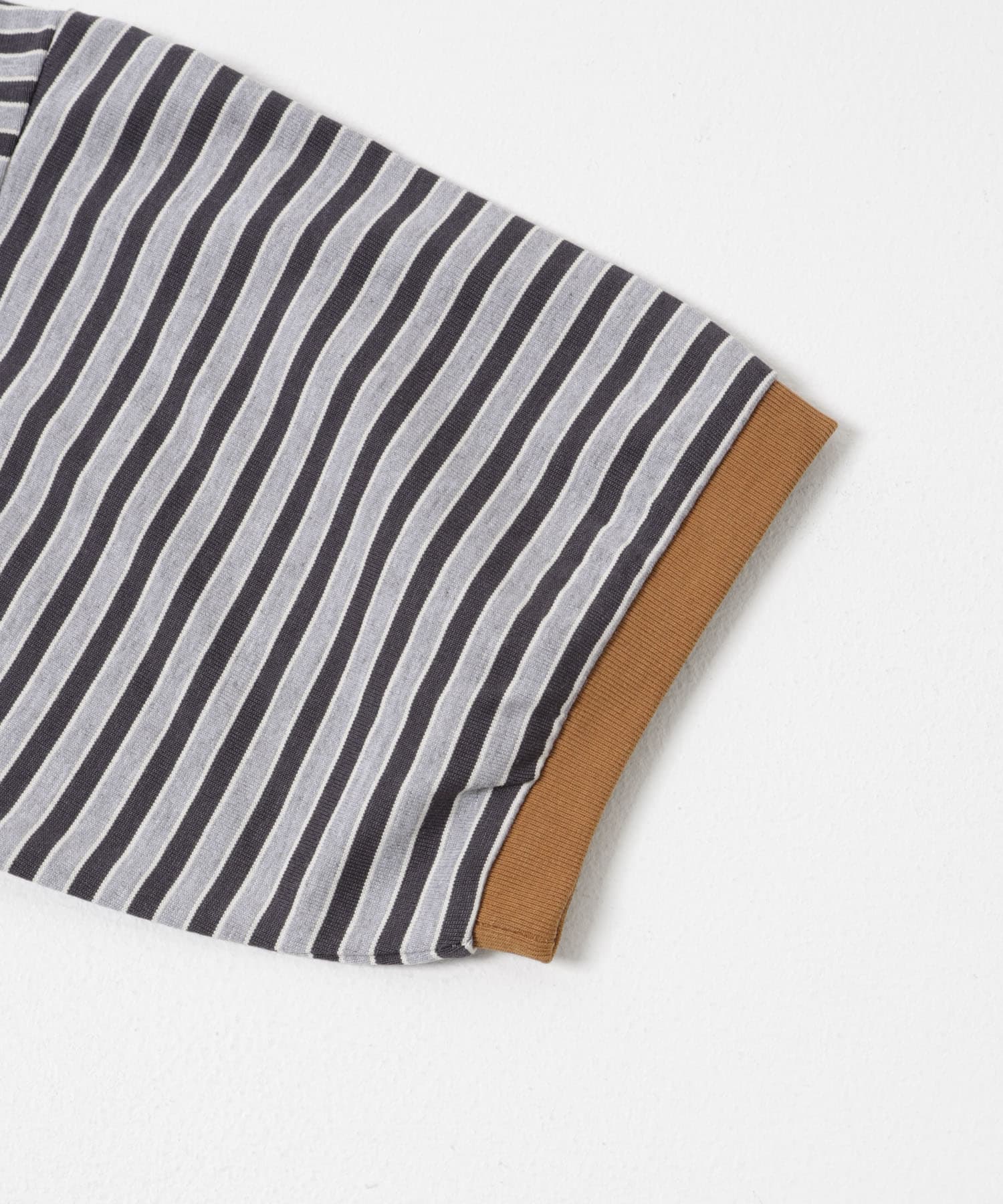 『別注』STAR&STRIPE×DOORS　MULTI POLO BROWN One