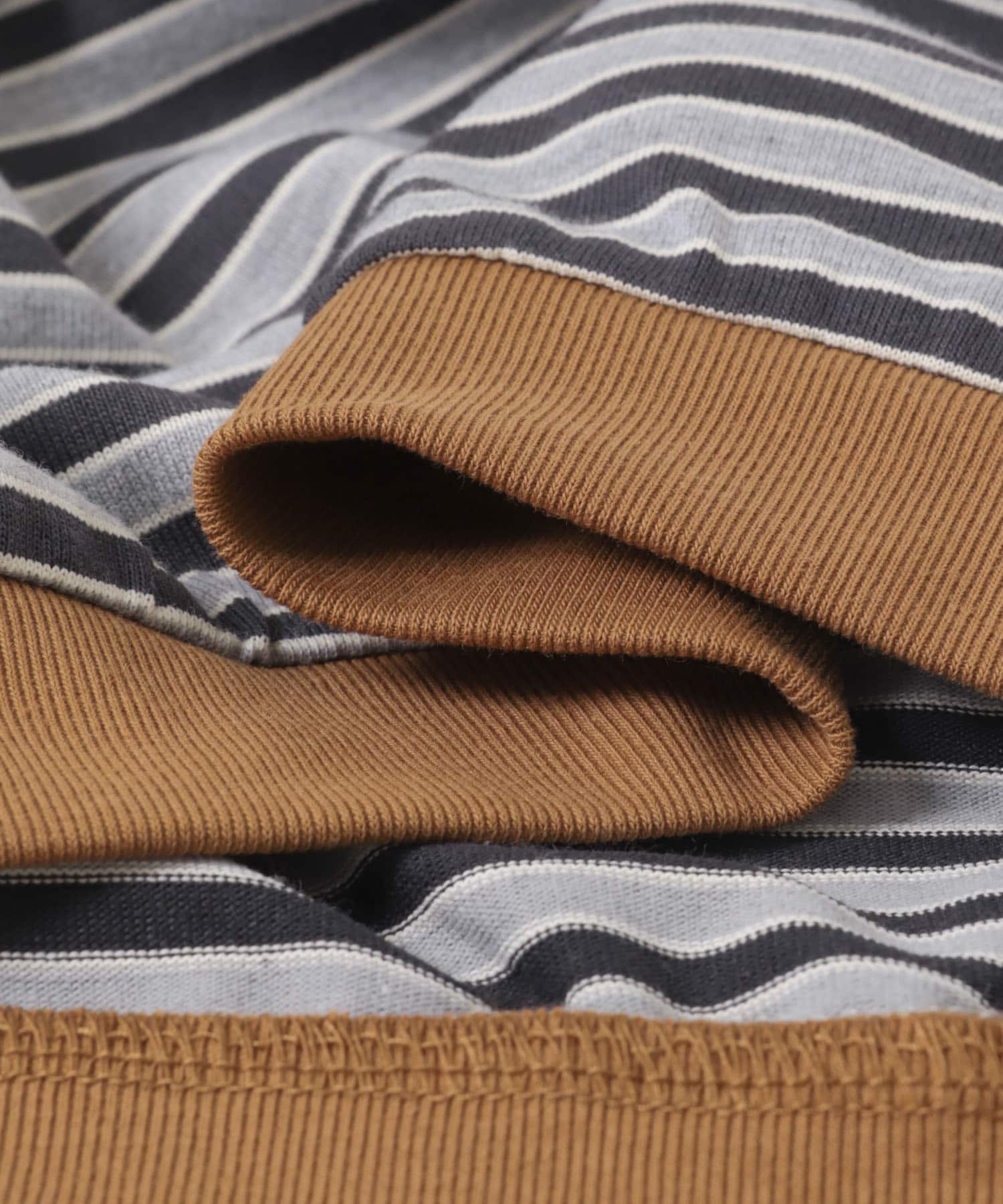 『別注』STAR&STRIPE×DOORS　MULTI POLO BROWN One