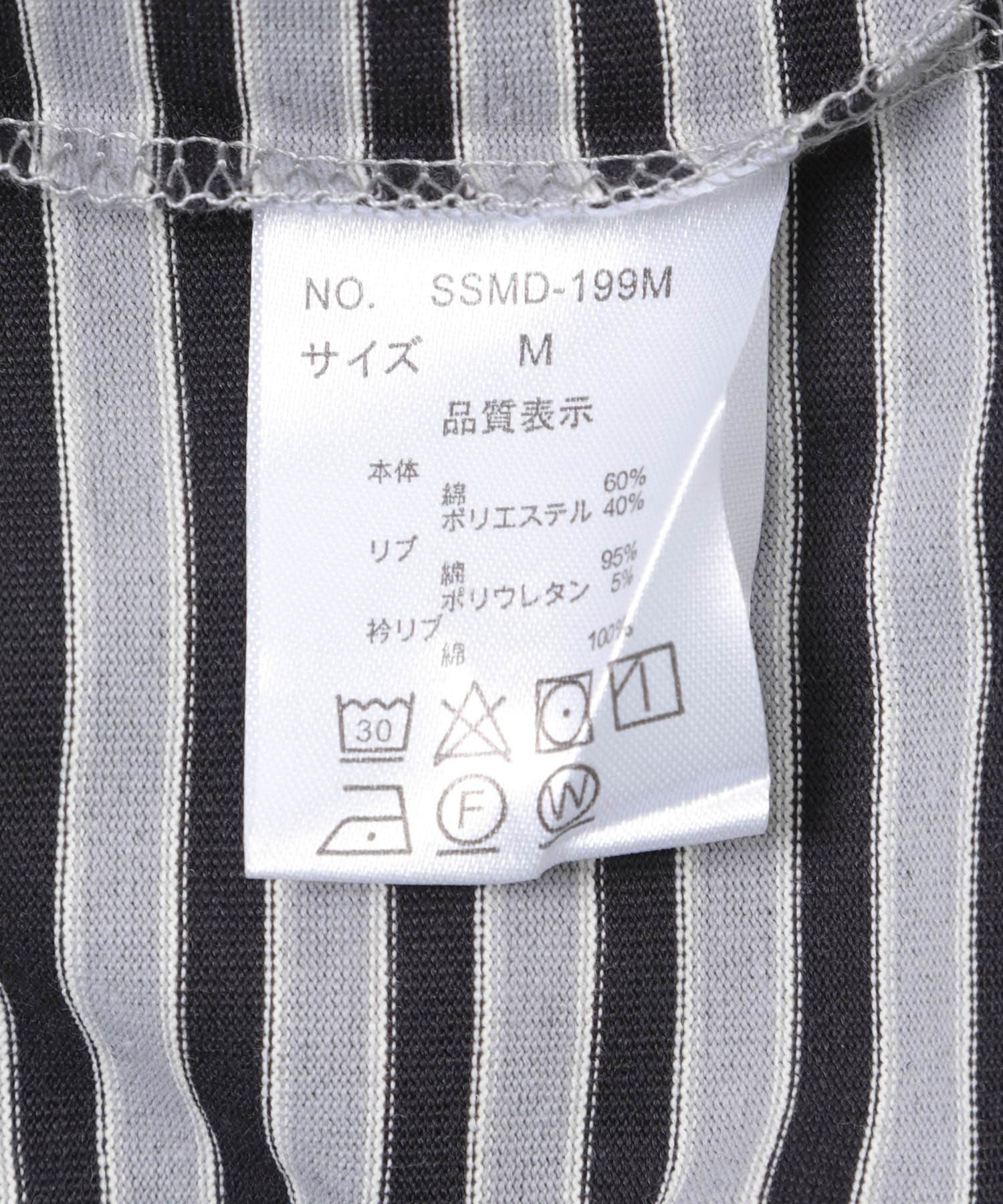 『別注』STAR&STRIPE×DOORS　MULTI POLO BROWN One