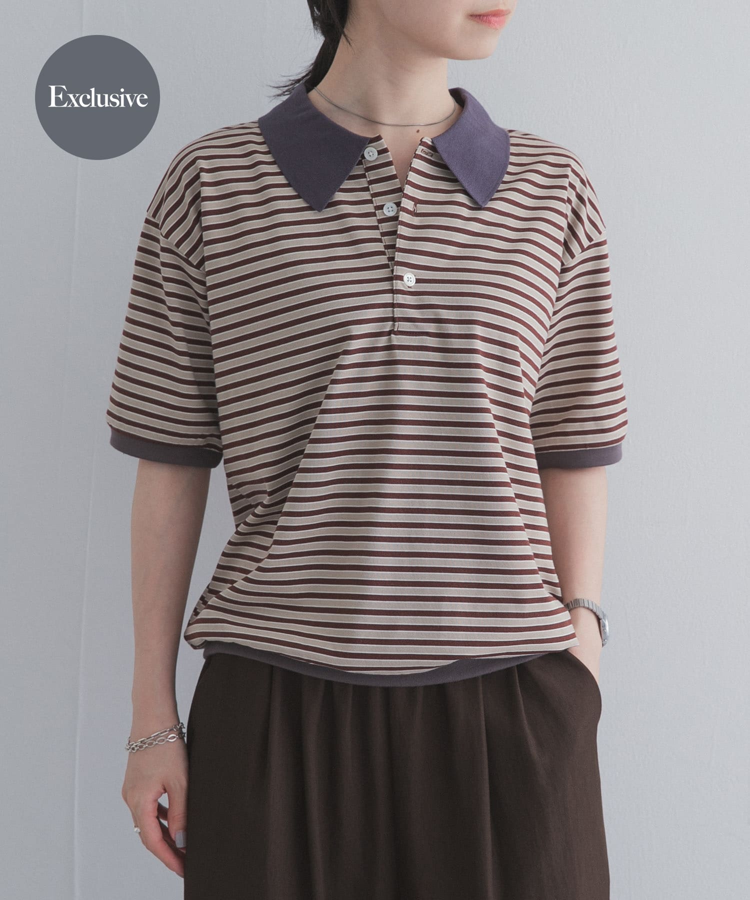 『別注』STAR&STRIPE×DOORS　MULTI POLO