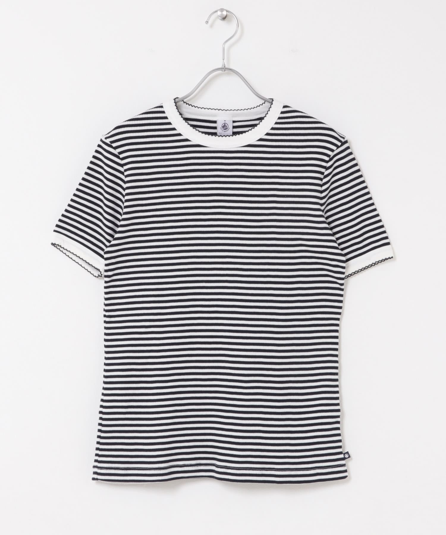PETIT BATEAU　COTE 2X2 COTON T-SHIRTS