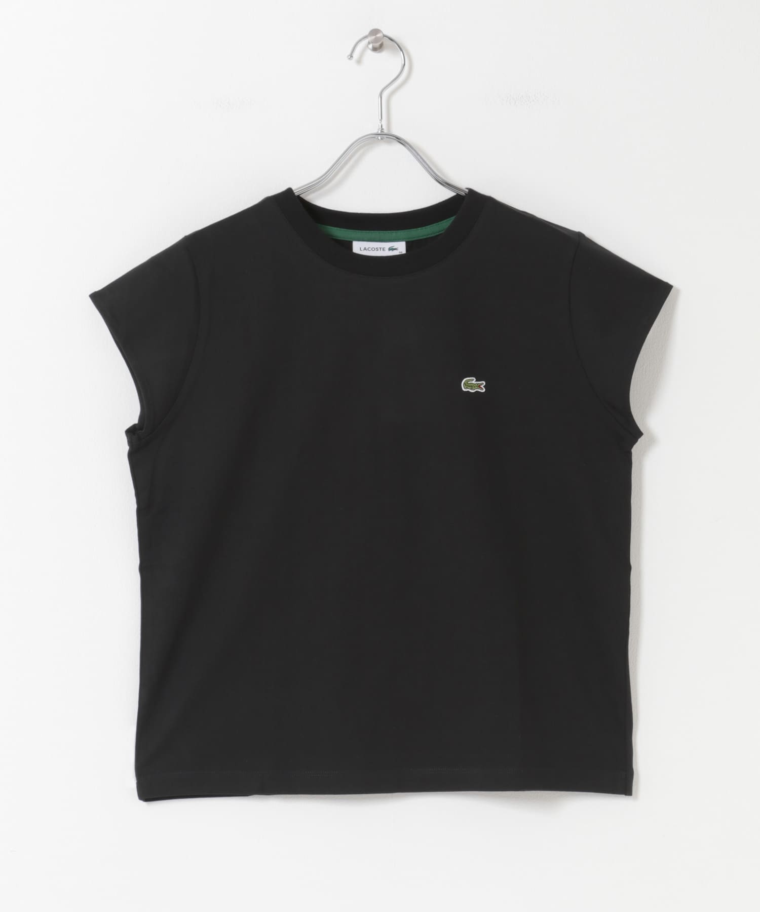 LACOSTE　キャップスリーブTシャツ
