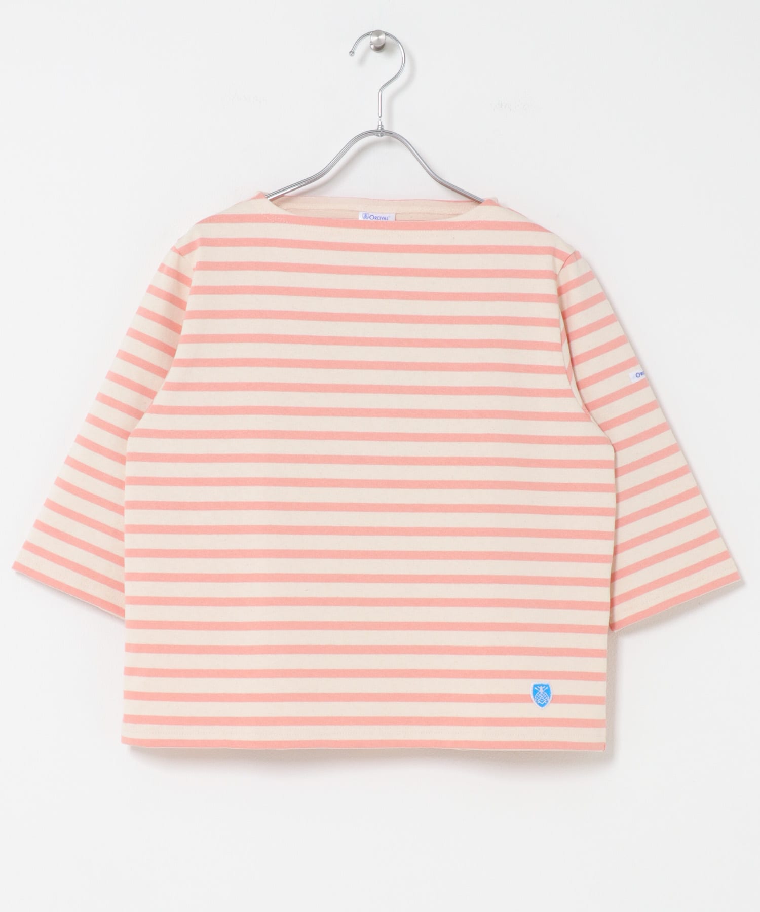 ORCIVAL　SHORT LENGTH BOAT NECK PULLOVER EC×BON 2