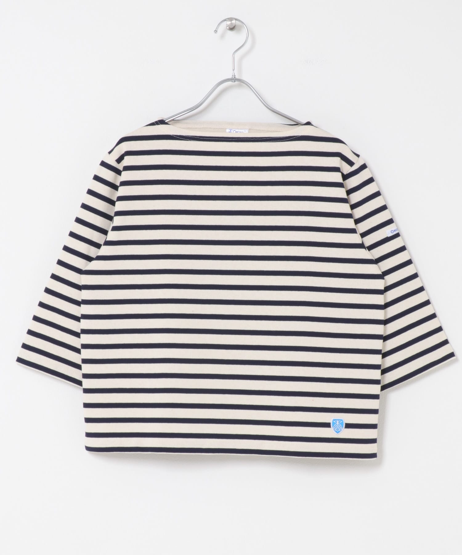 ORCIVAL　SHORT LENGTH BOAT NECK PULLOVER