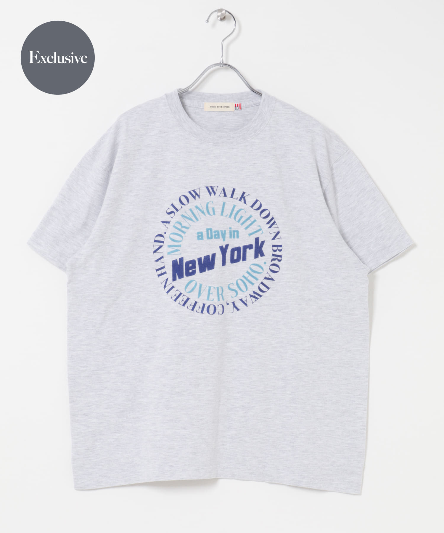 『別注』GOOD ROCK SPEED×DOORS　ロゴサークルTシャツ
