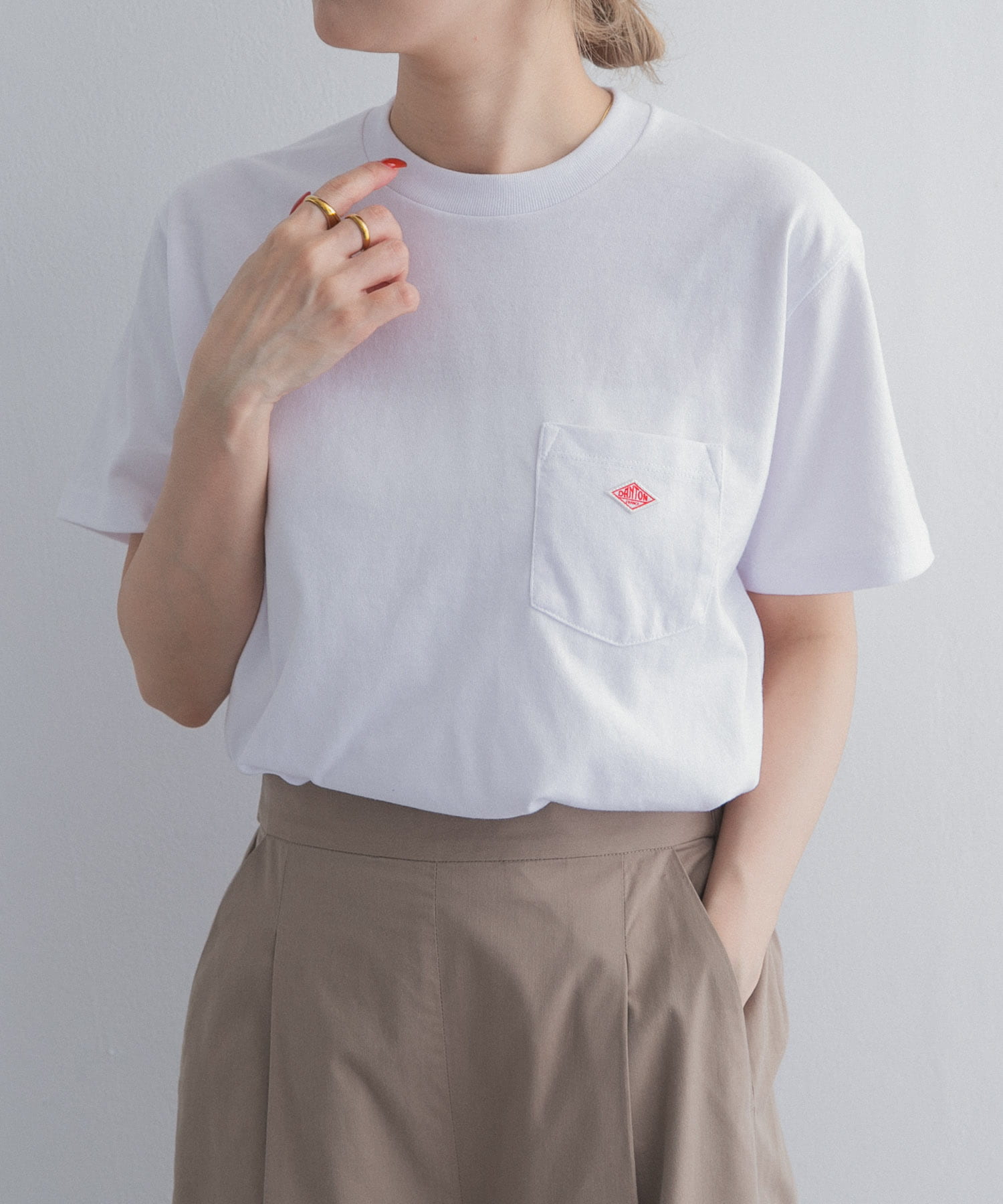 DANTON　POCKET T-SHIRTS