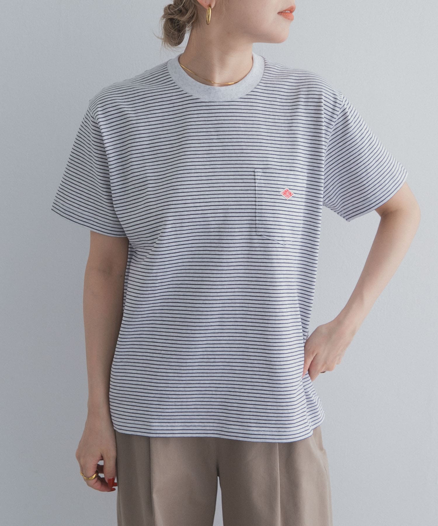 DANTON TCBPOKET T-SHIRTS(S BLK×WH): トップス｜URBAN RESEARCH公式