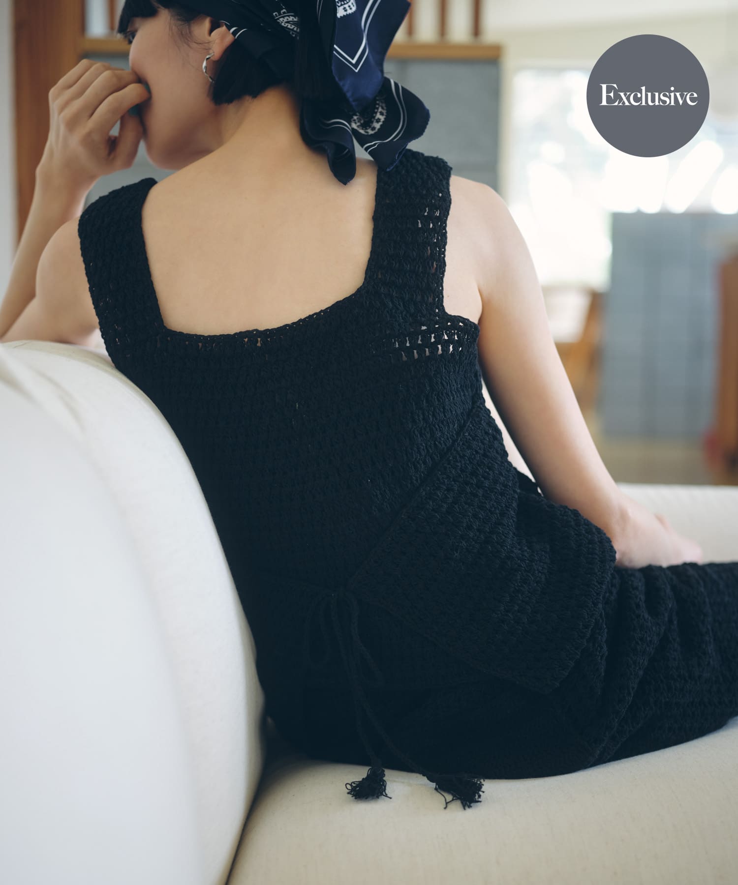 『別注』AFLOAH×DOORS　KNIT TUNK TOP