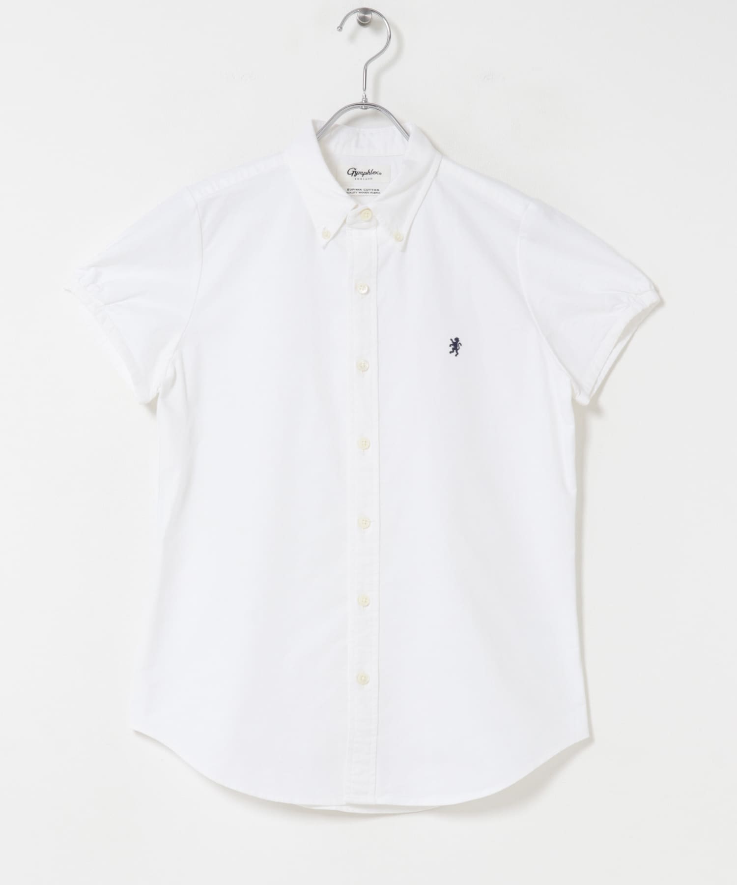 GYMPHLEX　FRENCH SLEEVE SHIRTS WHITE 14