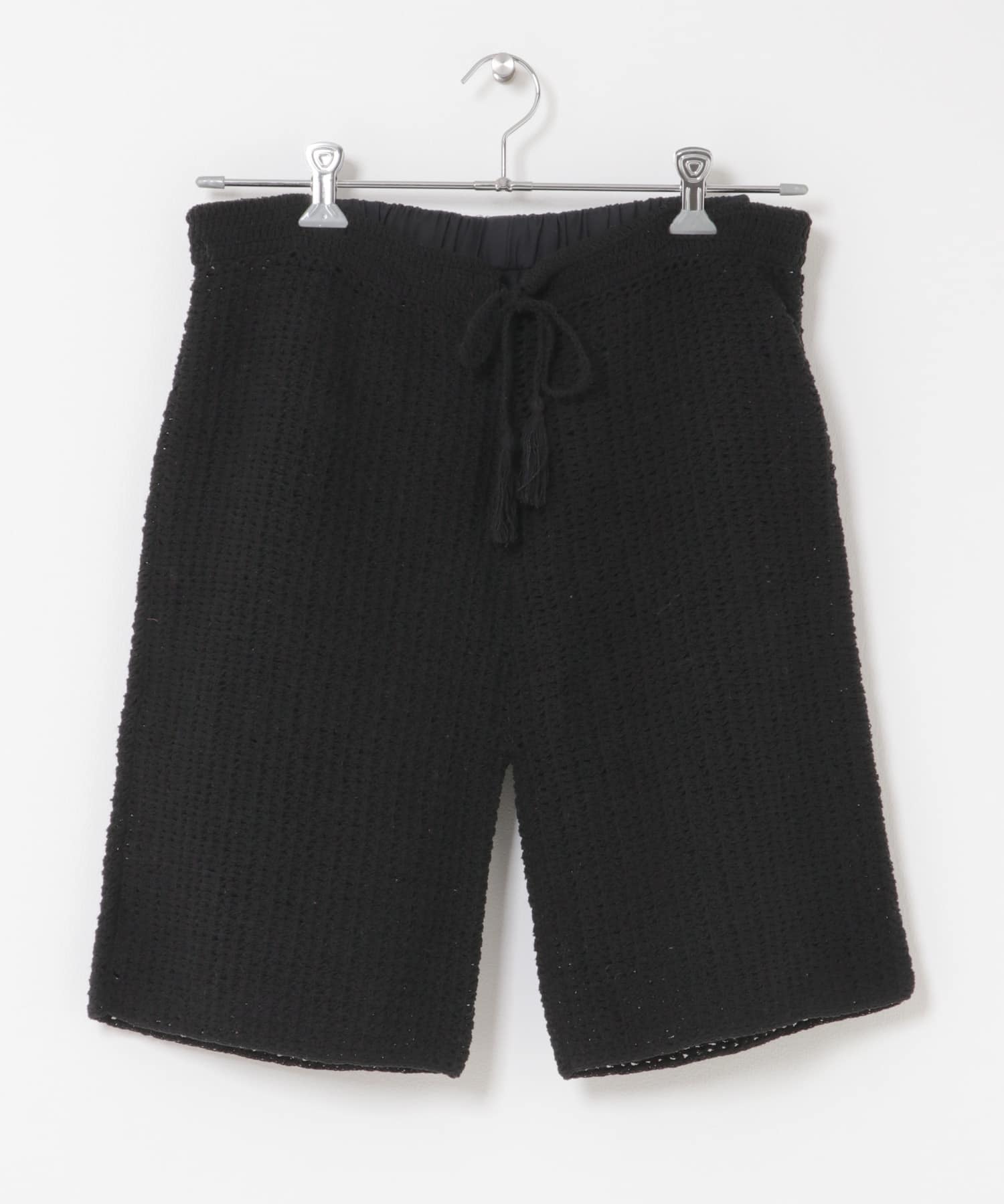 『別注』AFLOAH×DOORS　KNIT SHORT PANTS BLACK One