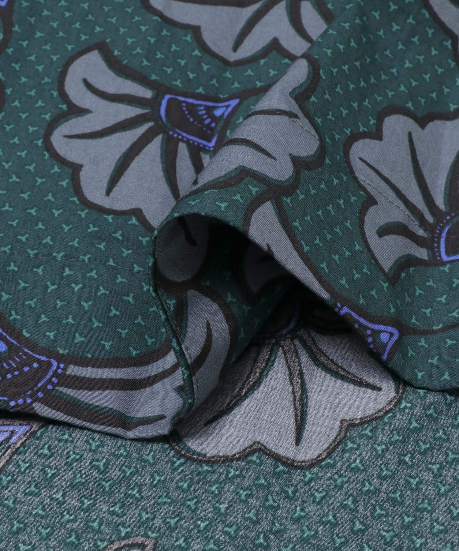 Le GLAZIK　TUCK GATHERED SKIRT GREEN 36