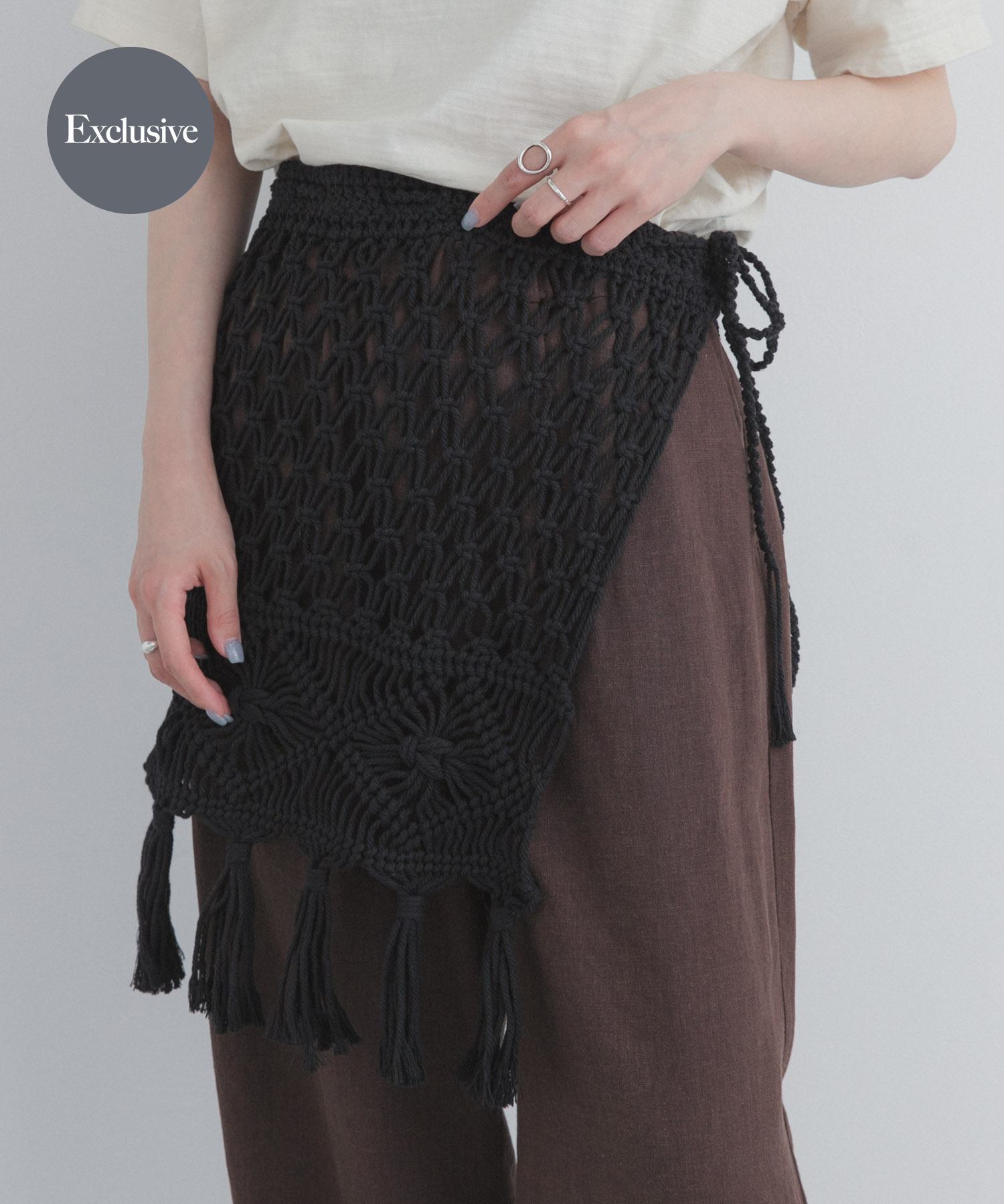 『別注』AFLOAH×DOORS　MACRAME APRON