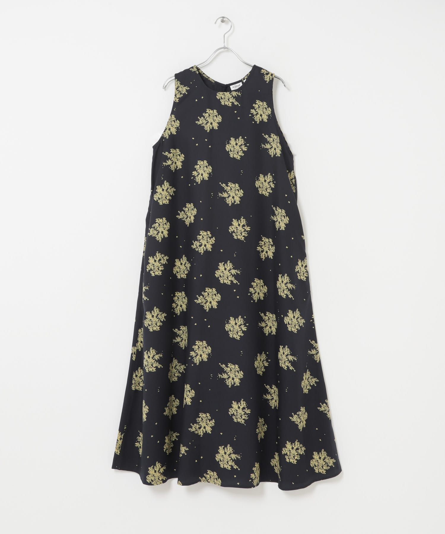 Le GLAZIK　SLEEVELESS DRESS NAVY 36