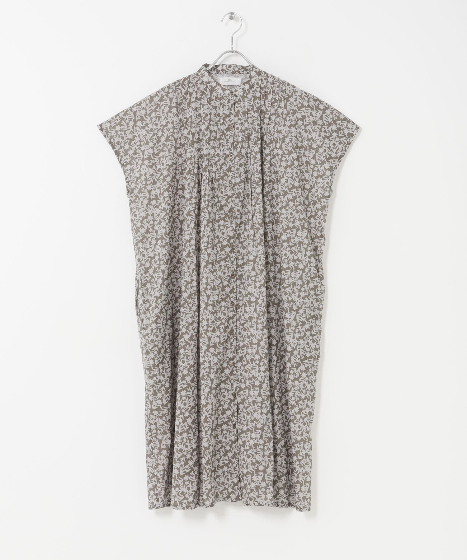 SOIL　FLOWER PRINT DRESS