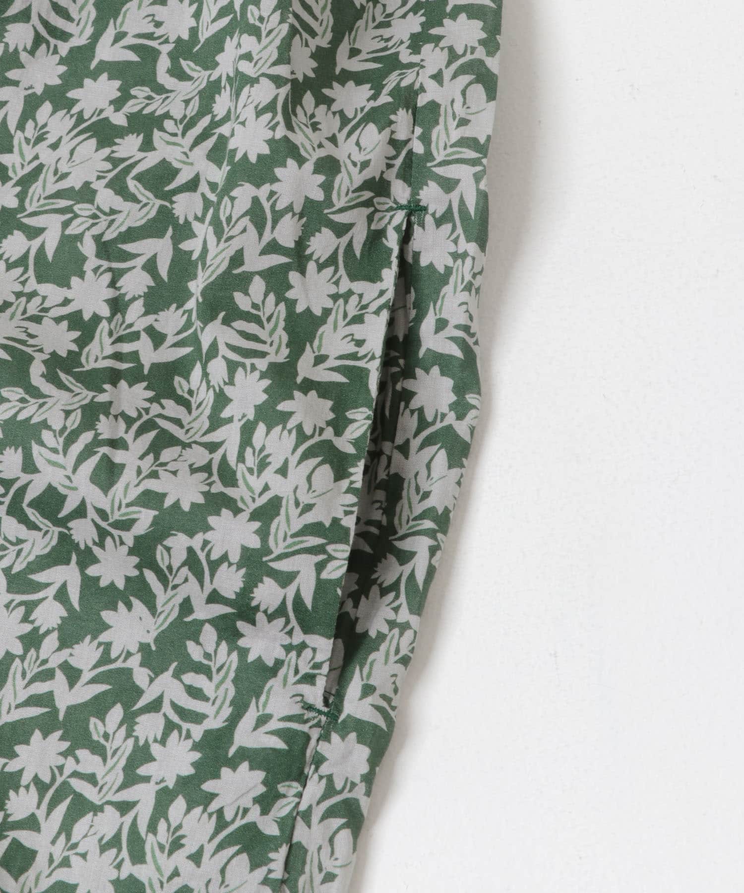 SOIL　FLOWER CAMISOLE DRESS GREEN 2