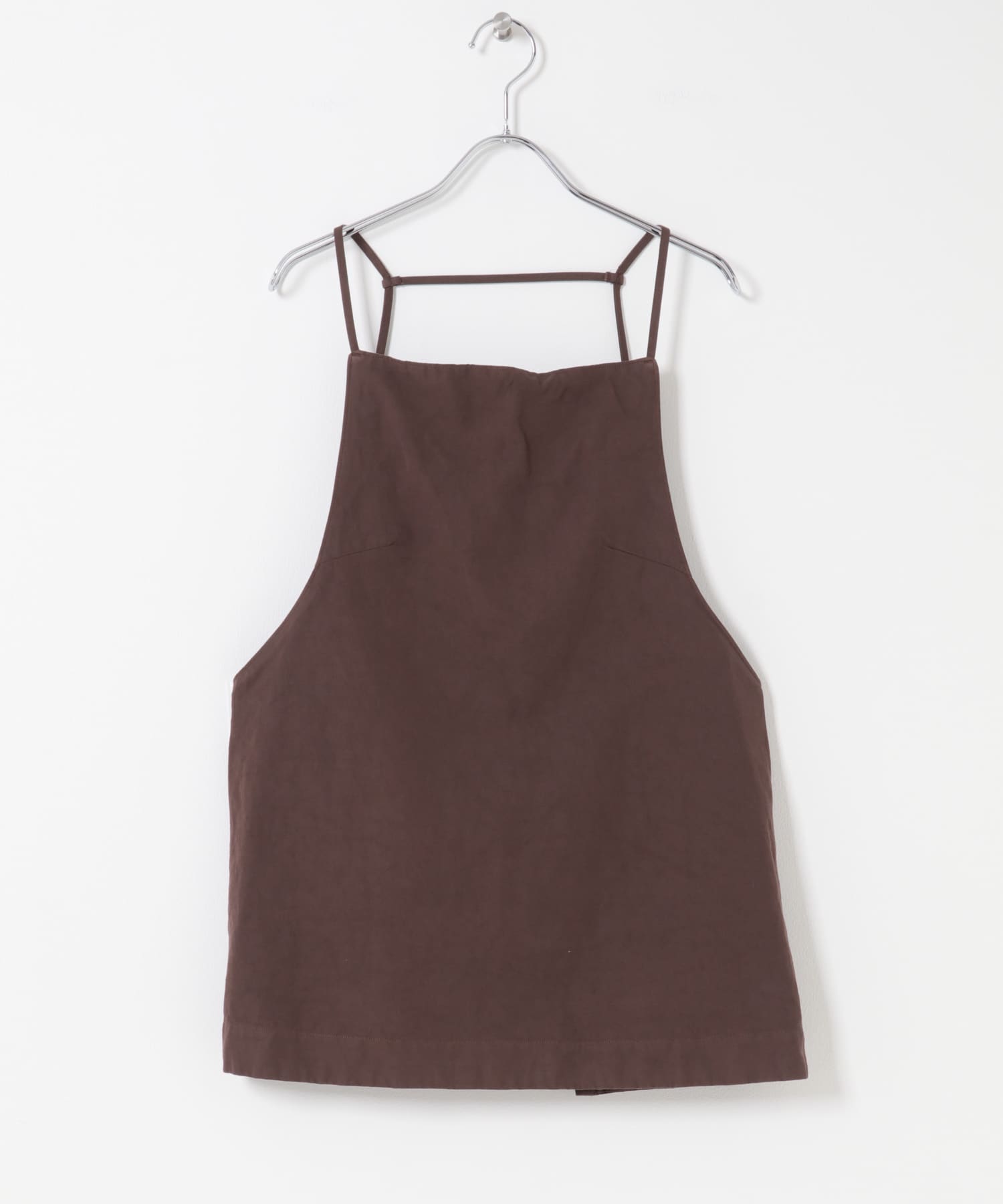 unfil　GARMENTDYEINGCAMISOLE brown 1