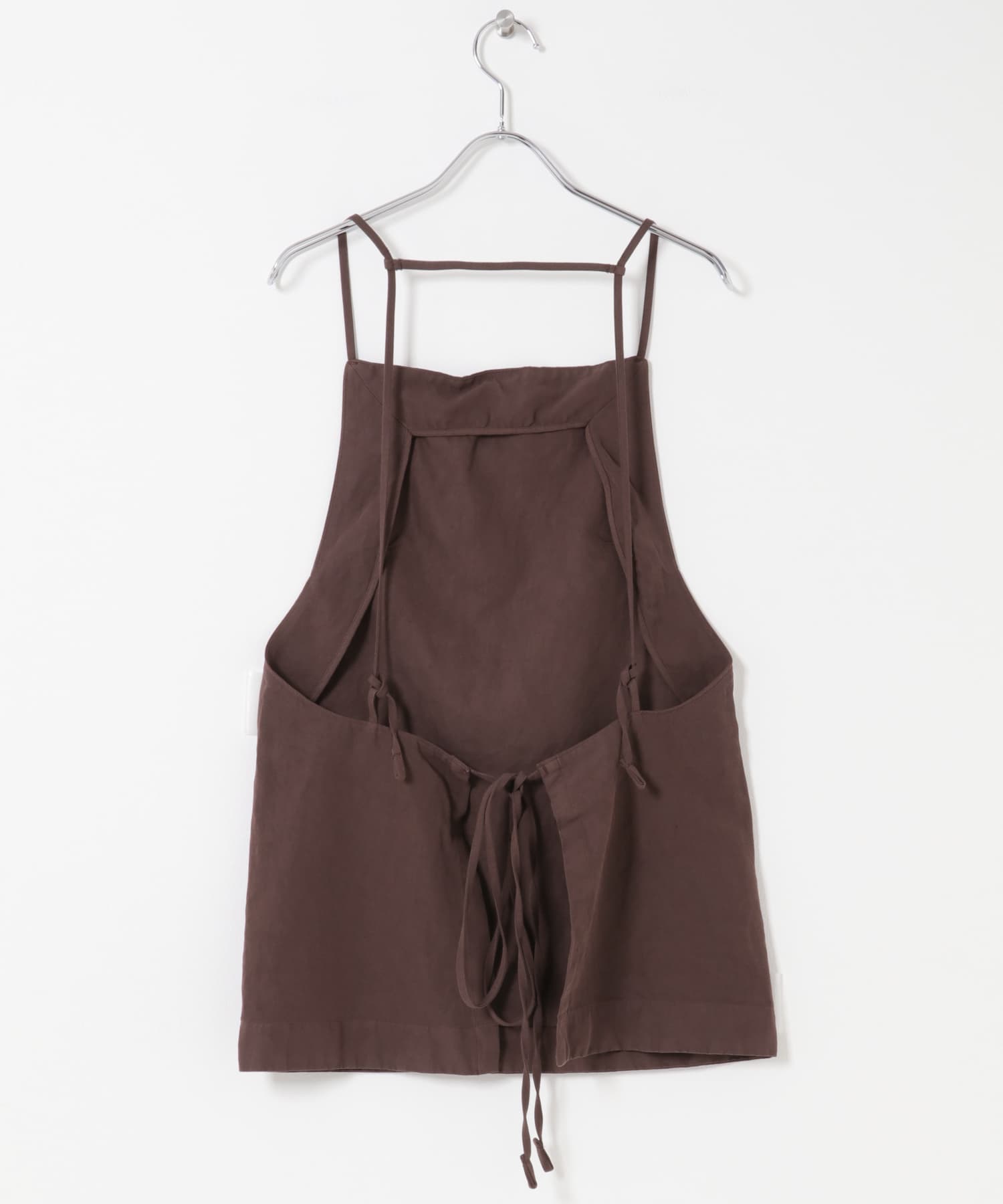 unfil　GARMENTDYEINGCAMISOLE brown 1