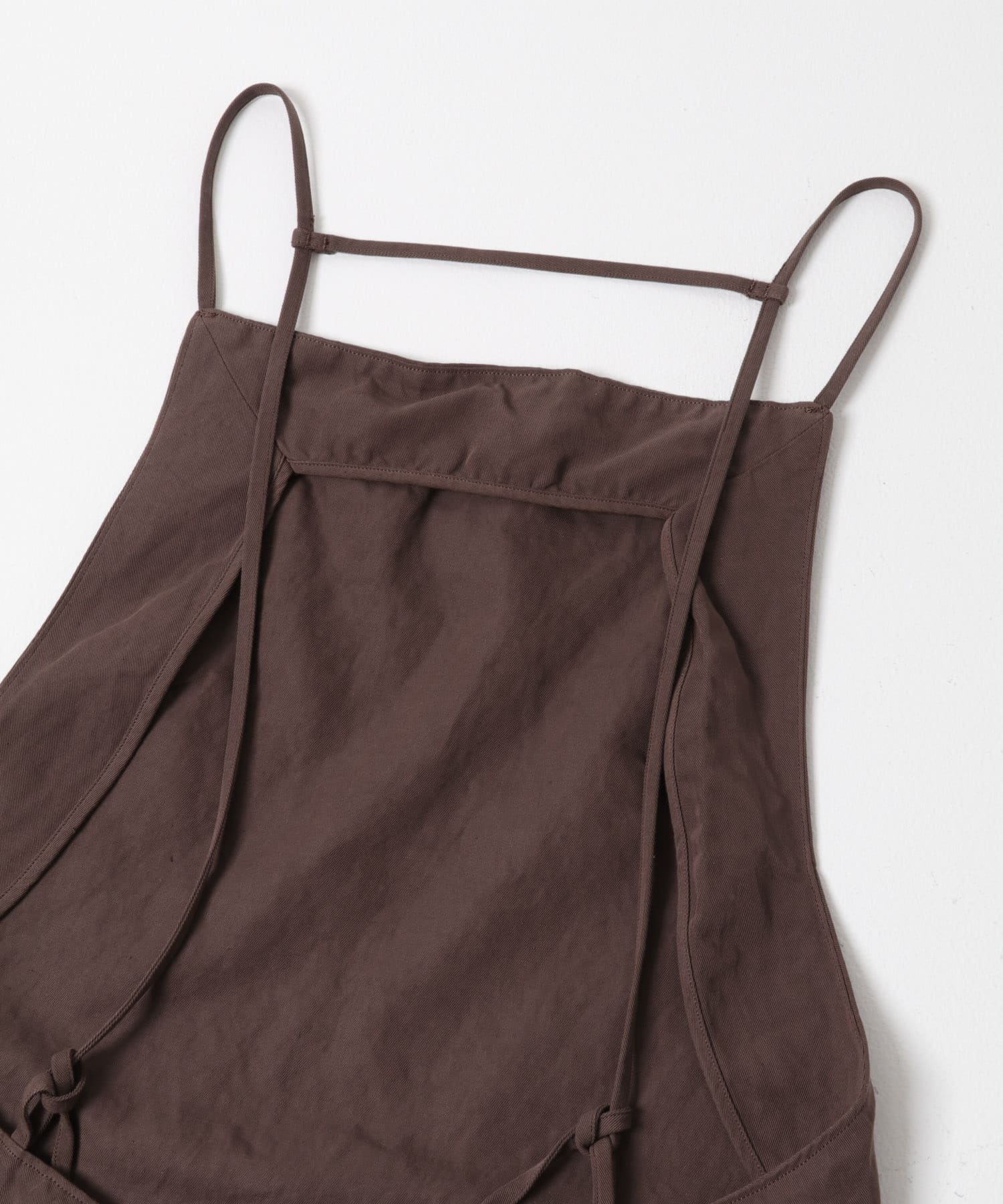 unfil　GARMENTDYEINGCAMISOLE brown 1
