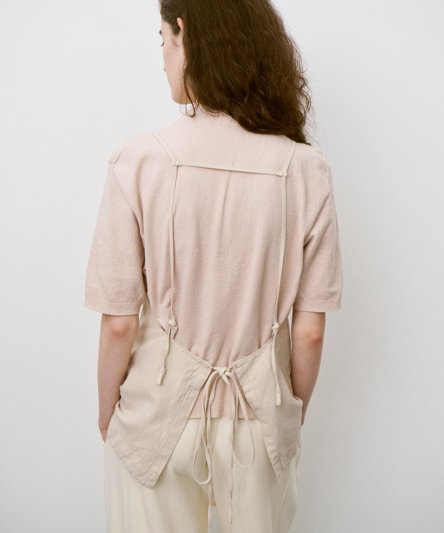 unfil　GARMENTDYEINGCAMISOLE stone 1
