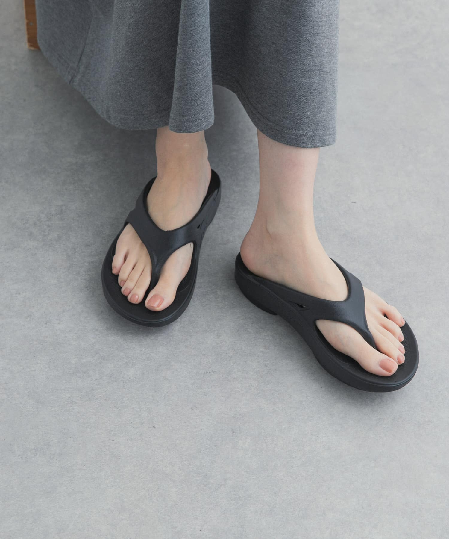 OOFOS　OORIGINAL BLACK 5
