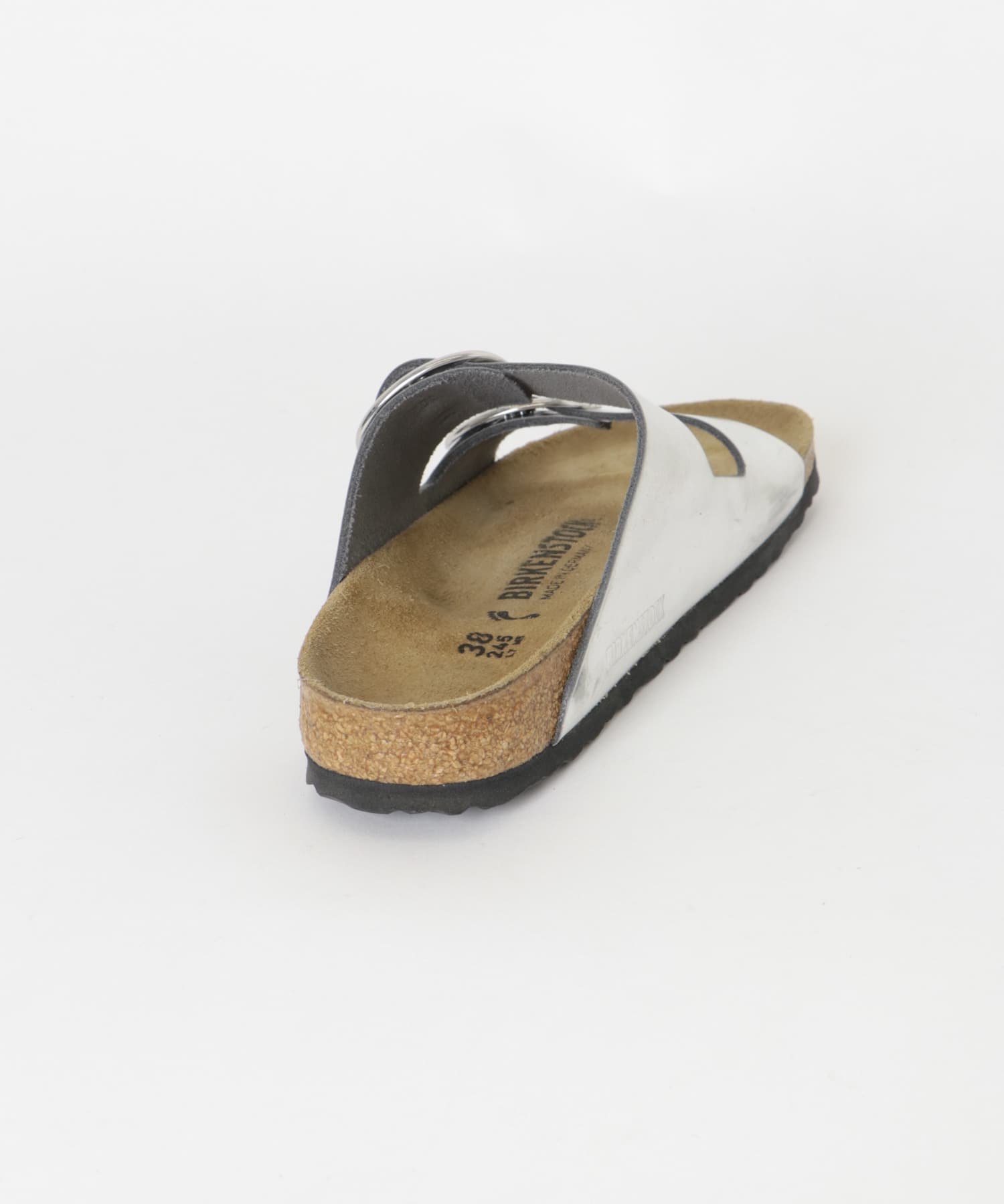 BIRKENSTOCK　EXCLUSIVE ARIZONAMETALLIC SILVER 35