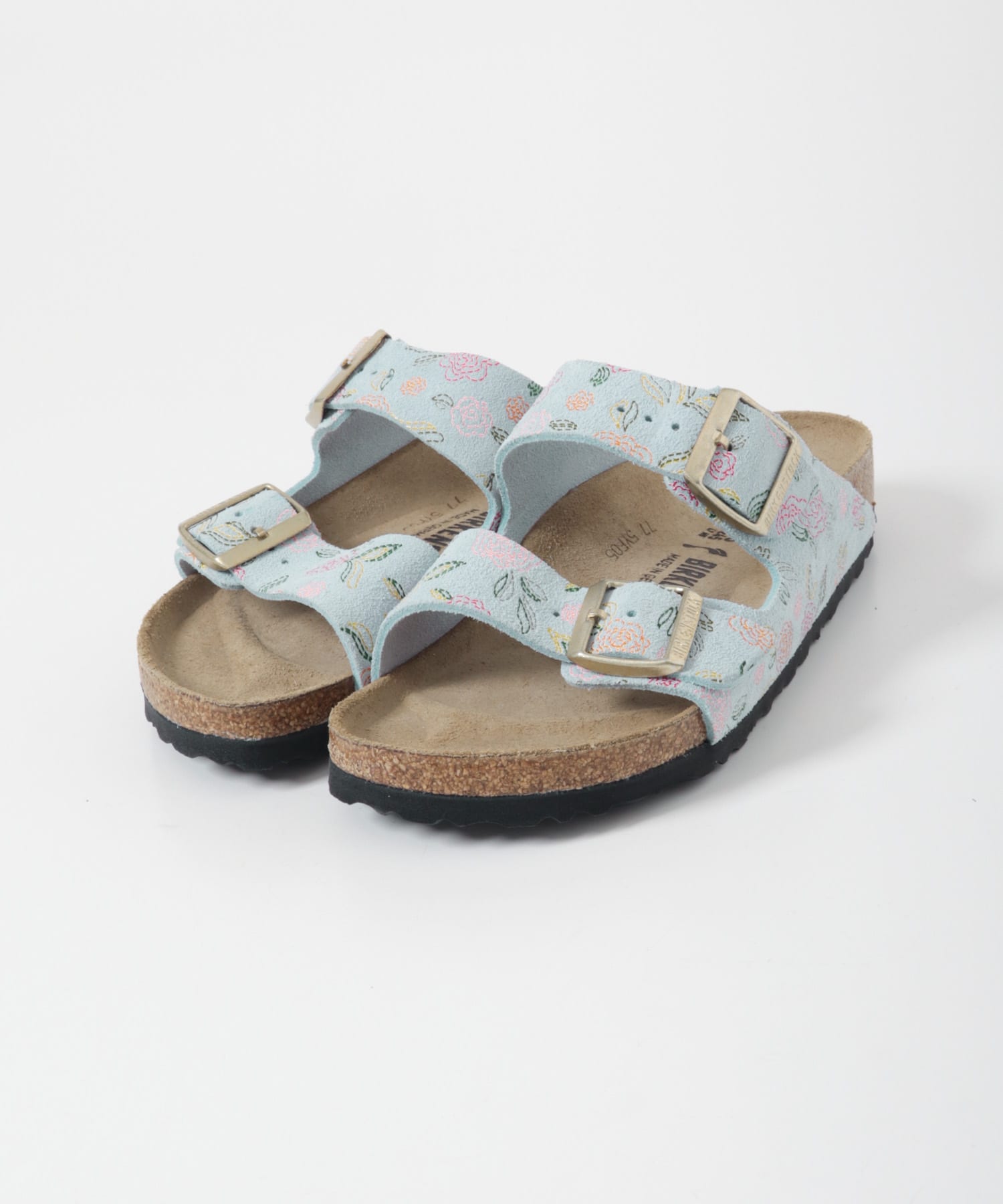BIRKENSTOCK　EXCLUSIVE ARIZONAFLOWER BLUE 35