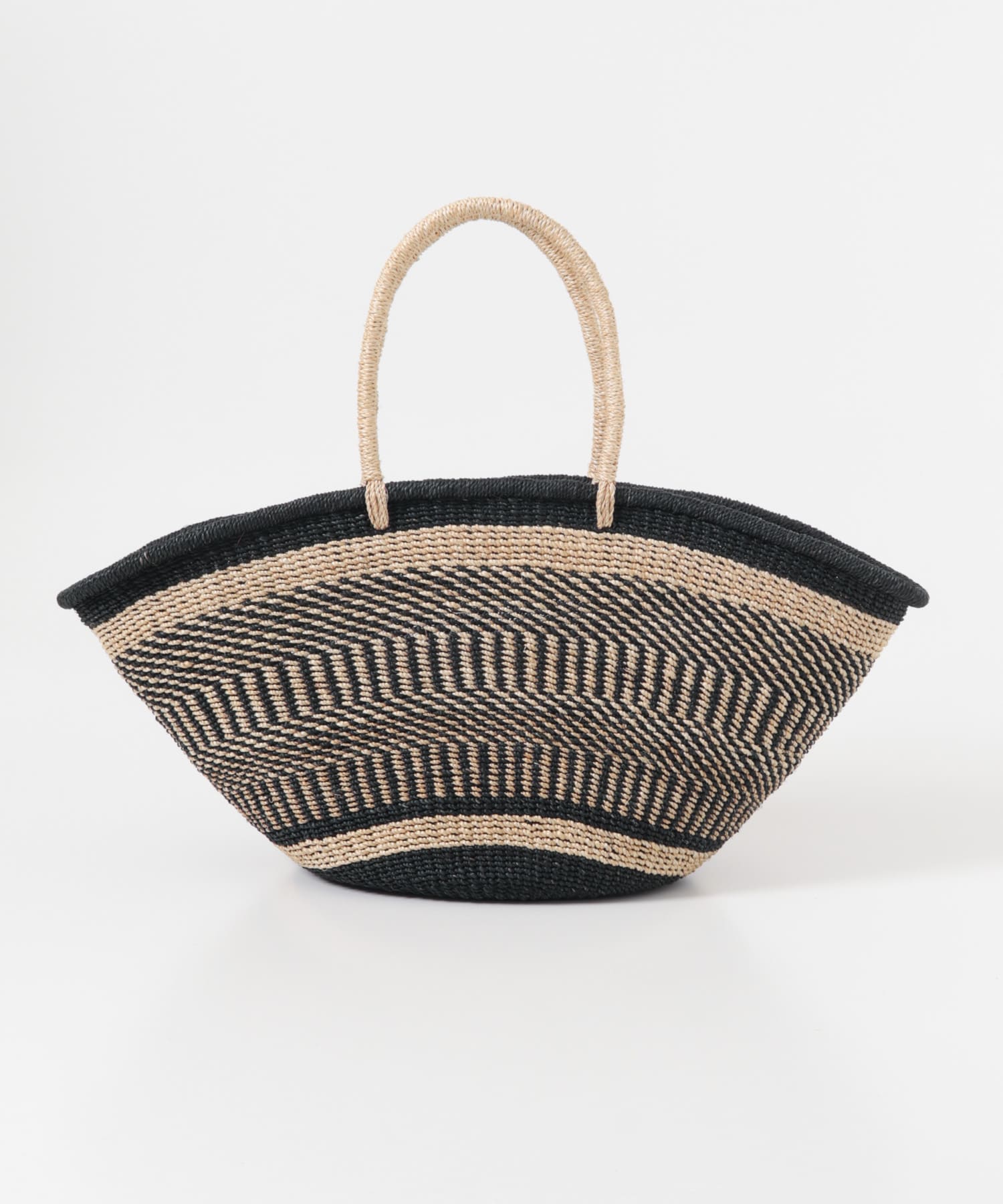 BAGMATI　アバカバッグ NAT BLK Free