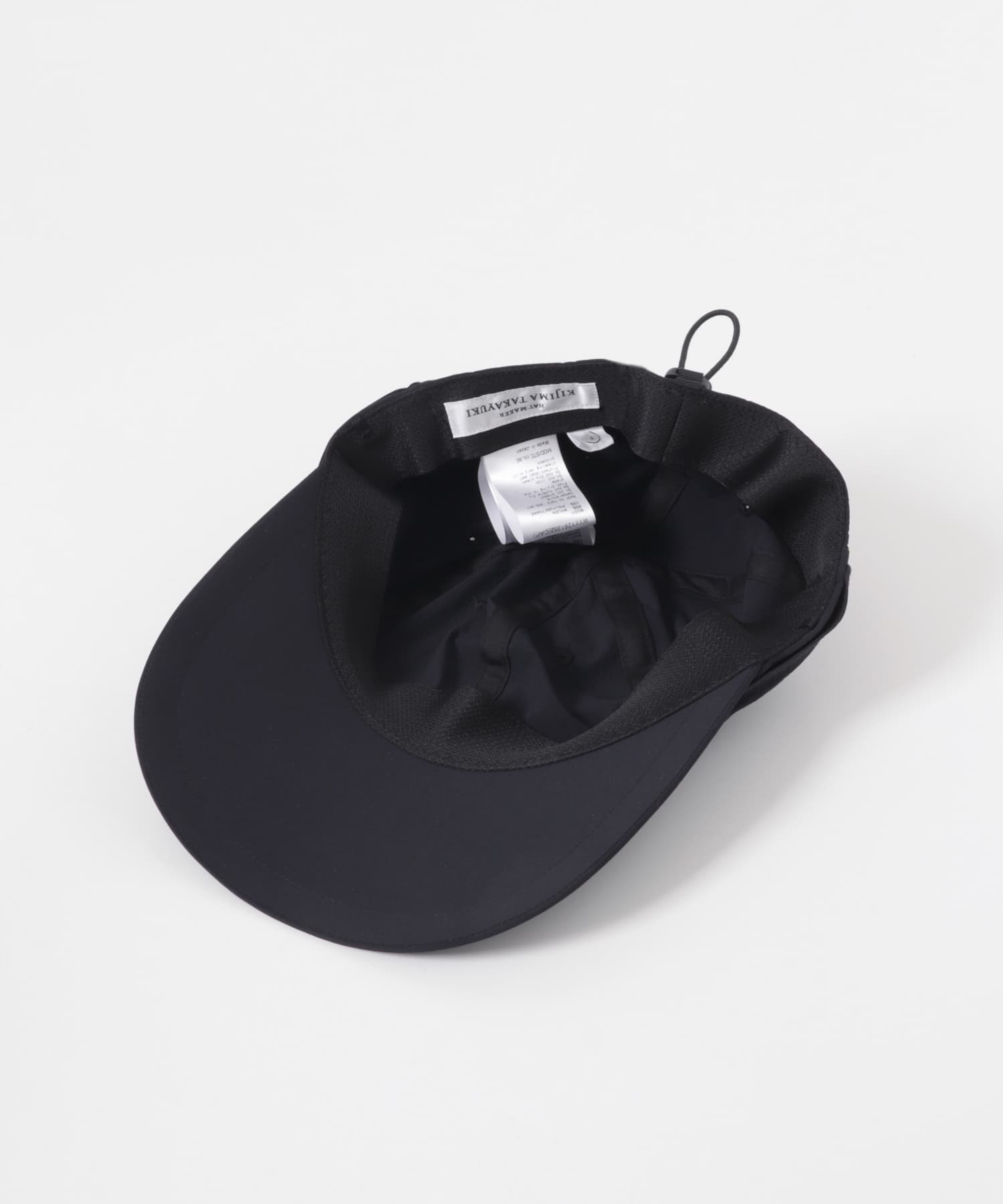 KIJIMA TAKAYUKI DETACHABLE SCARF CAP(One BLACK): 帽子｜URBAN