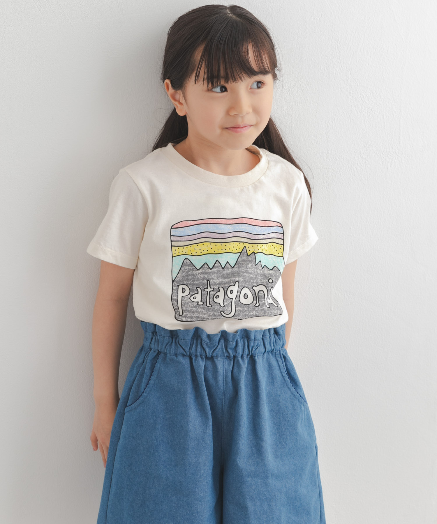 patagonia　FITZ ROY SKIES T-SHIRTS(KIDS)