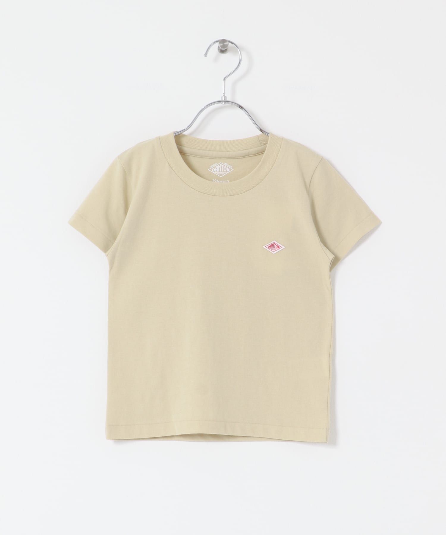 DANTON　KIDS T/C INNER T-SHIRTS(KIDS) LT BEIGE 115