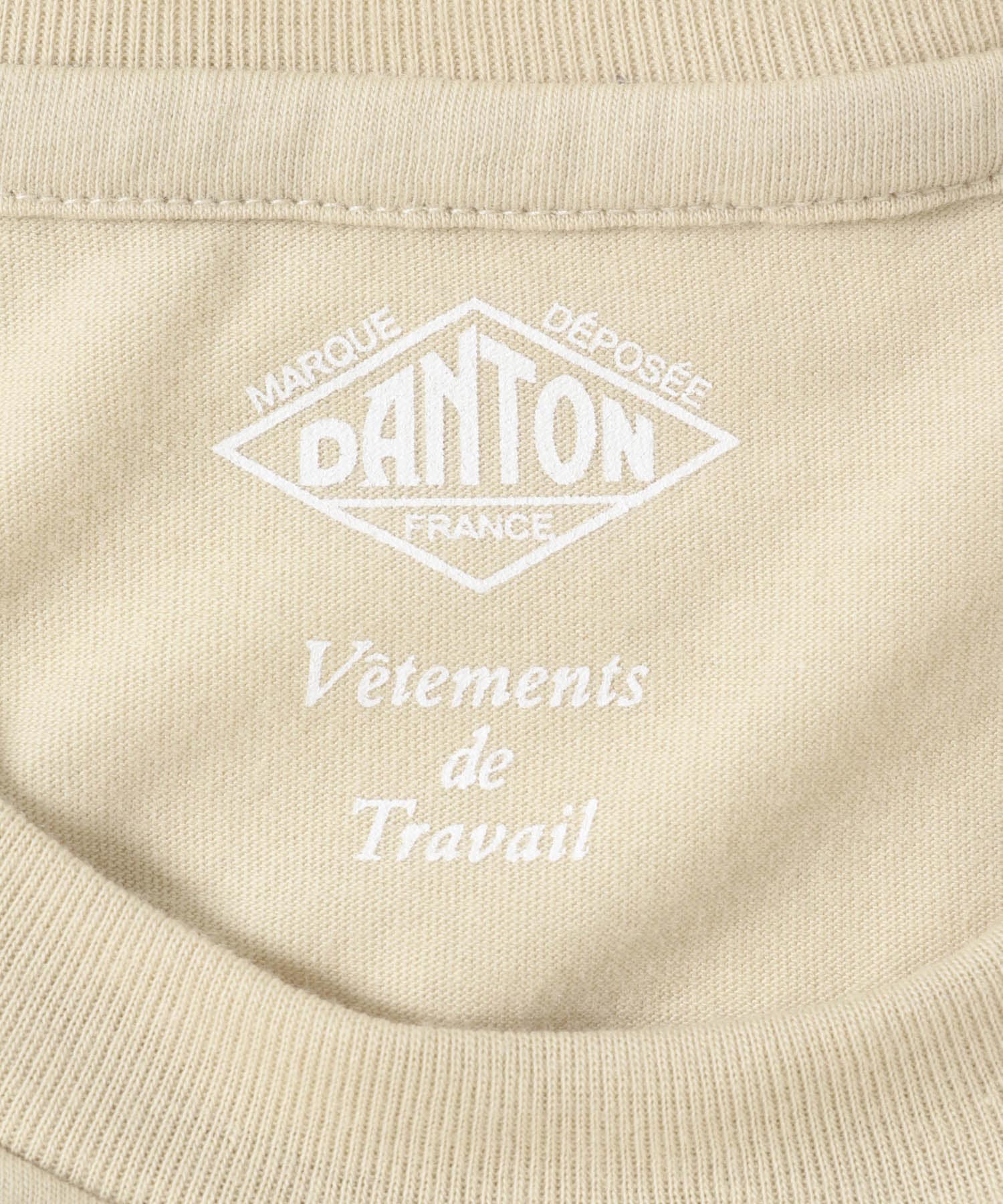 DANTON　KIDS T/C INNER T-SHIRTS(KIDS) LT BEIGE 115